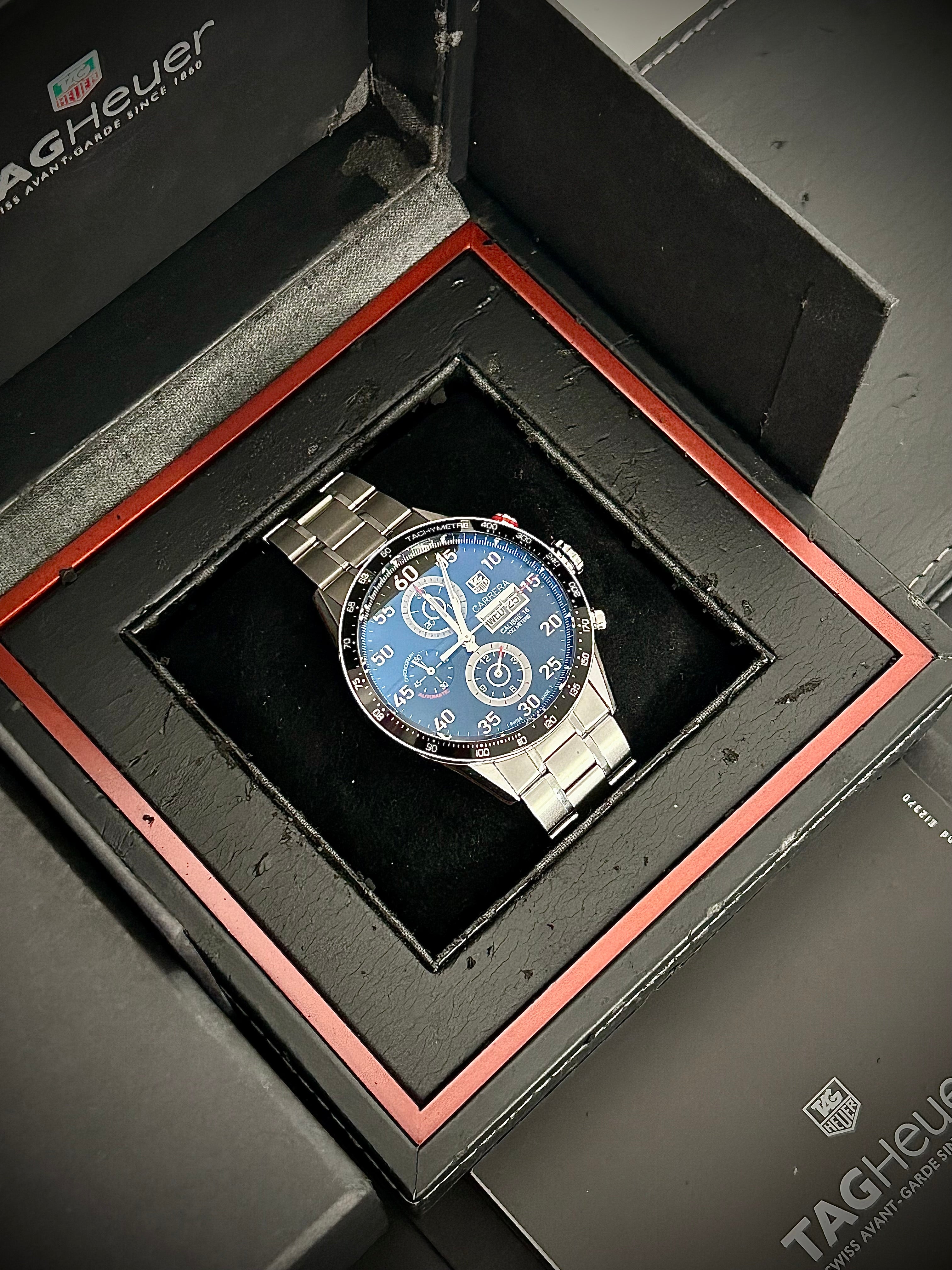 2010 TAG HEUER CARERRA CALIBRE 16 , FULL SET, INC GST