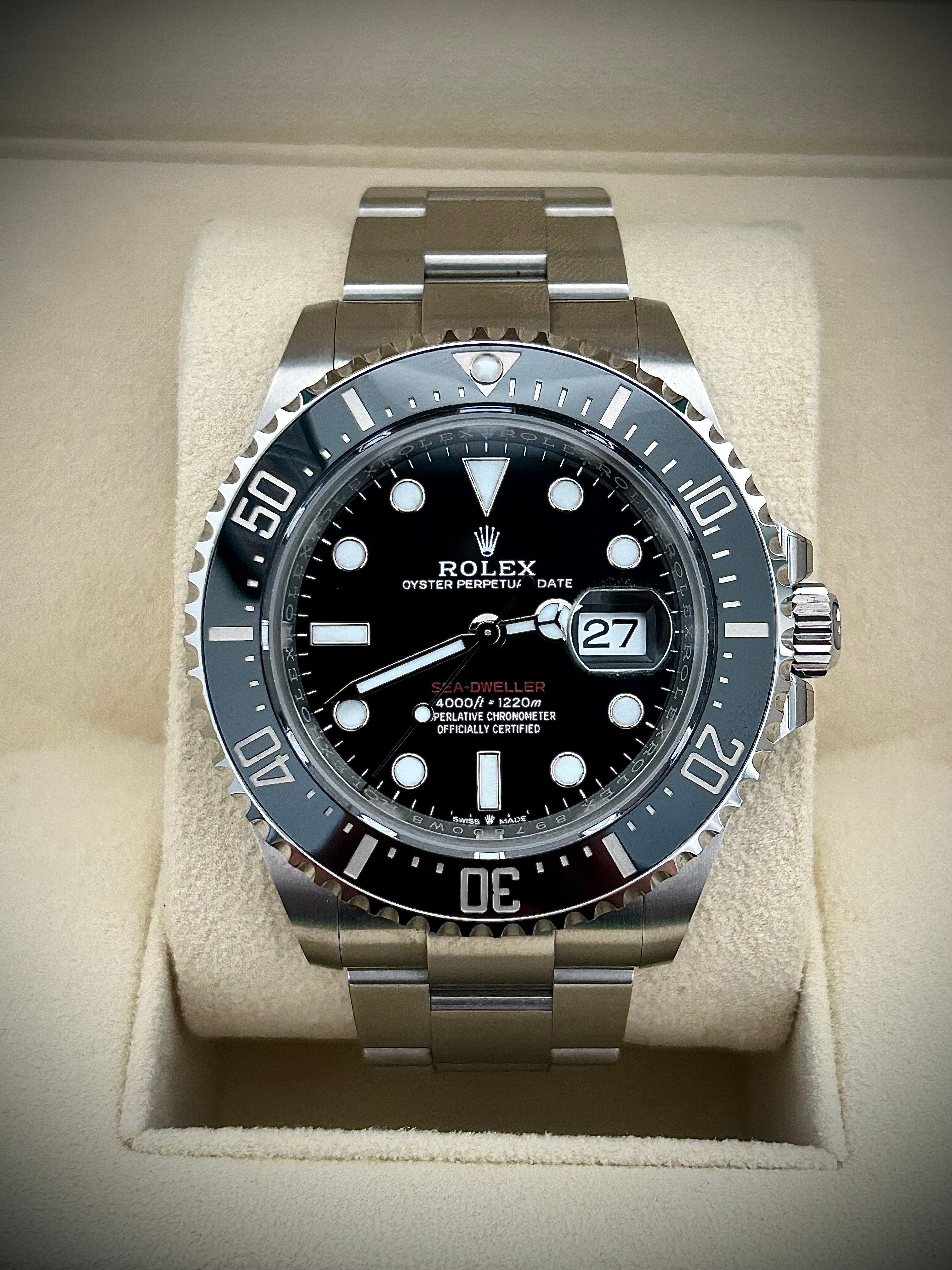 2023 ROLEX SEA DWELLER, 126600, FULL SET, INC GST