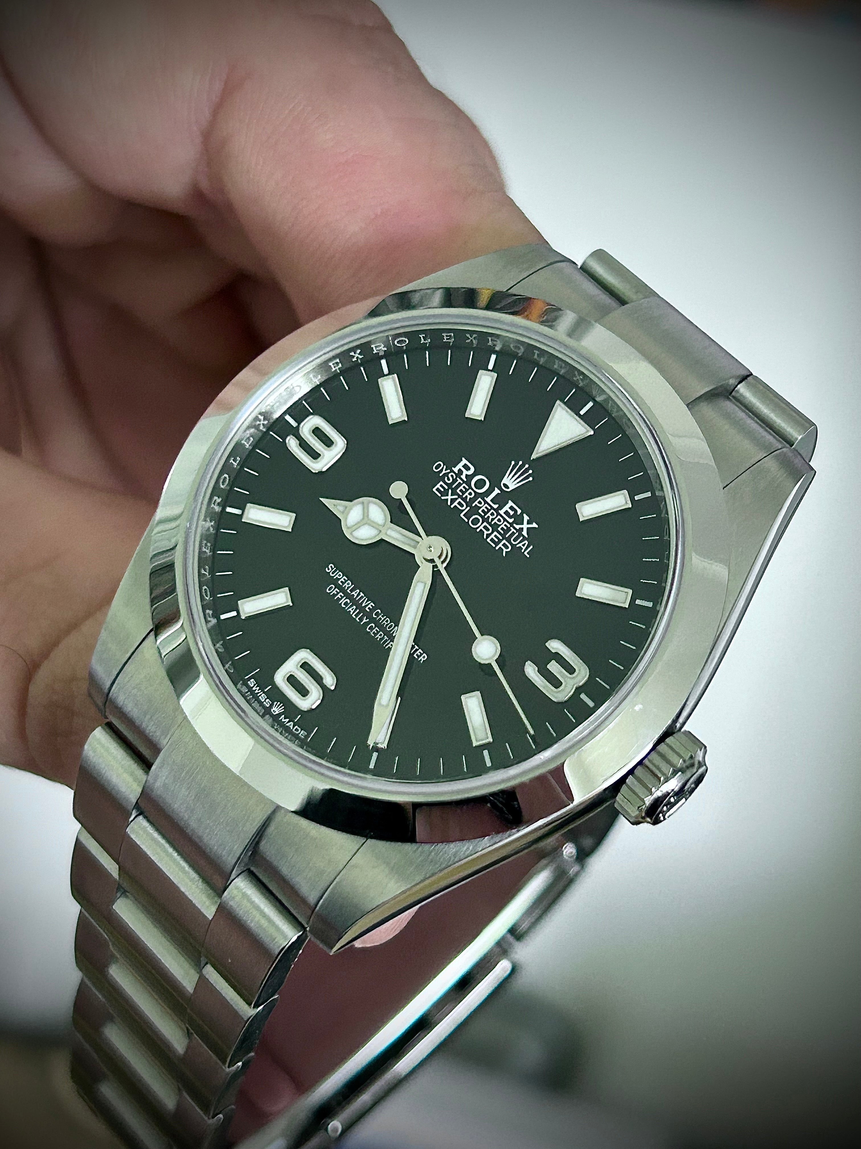 2024 ROLEX EXPLORER 40, 224270, FULL SET, INC GST