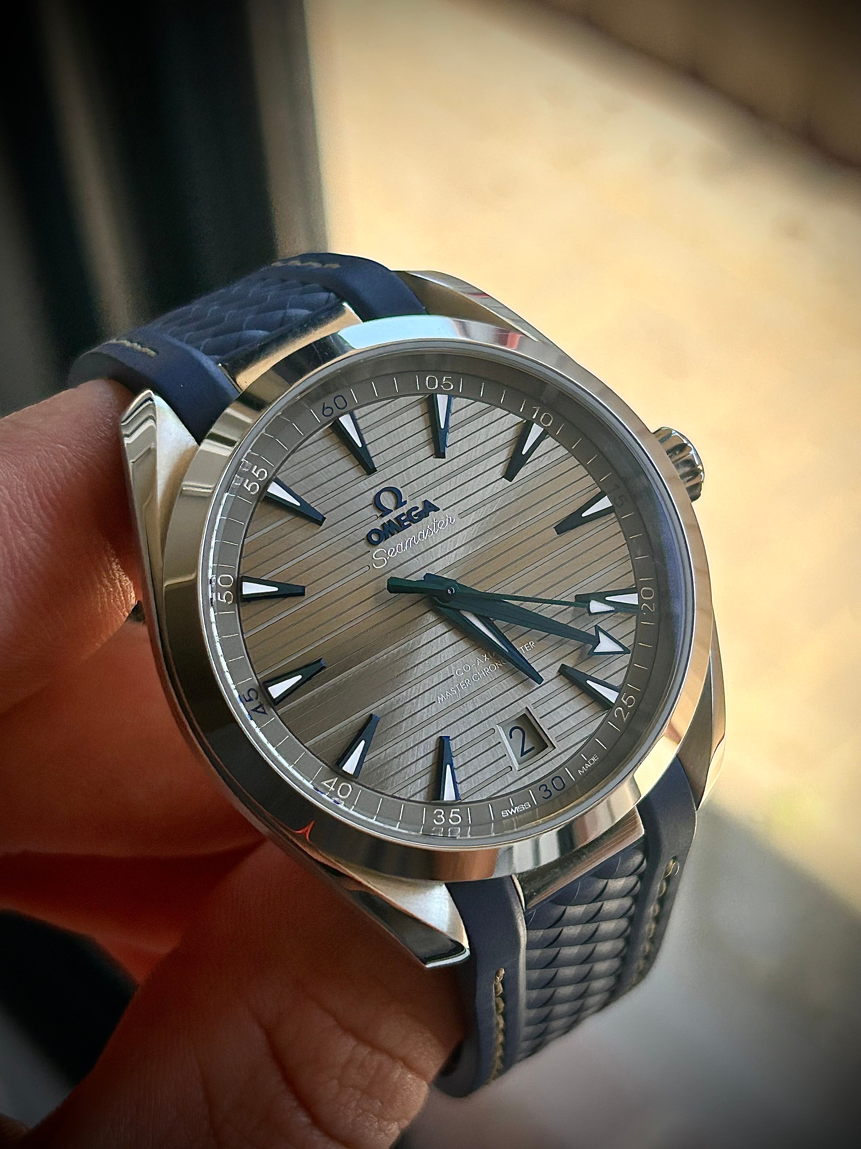 2024 OMEGA AQUA TERRA 150M, FULL SET, INC GST