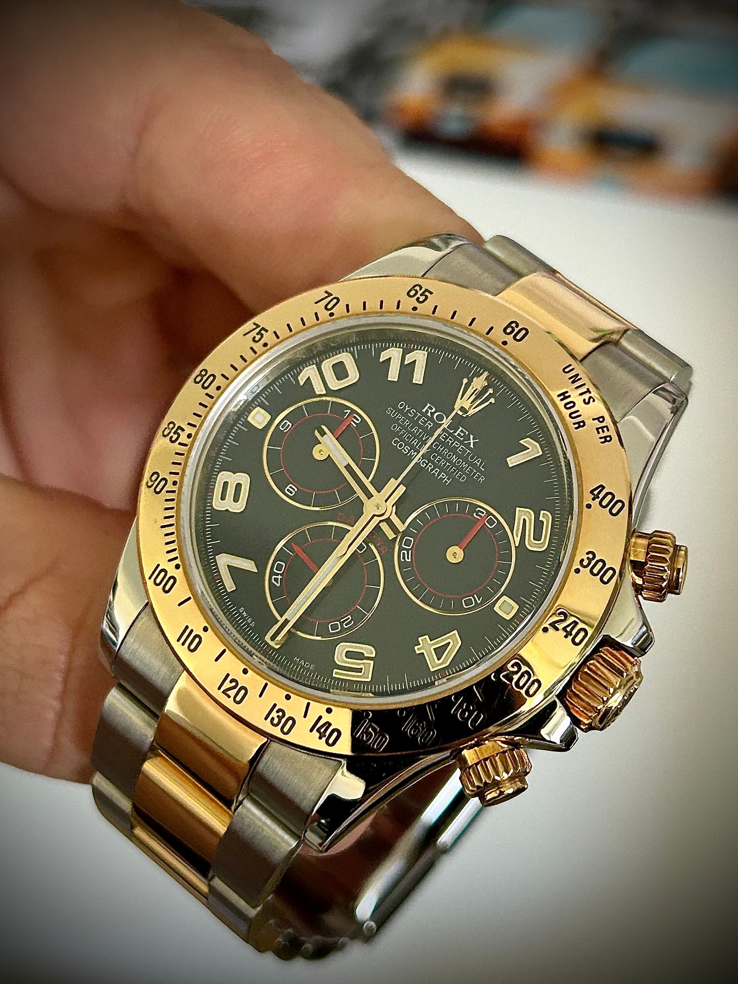 2017 ROLEX COSMOGRAPH DAYTONA, BLUE MASERATI DIAL 116523, FULL SET, INC GST