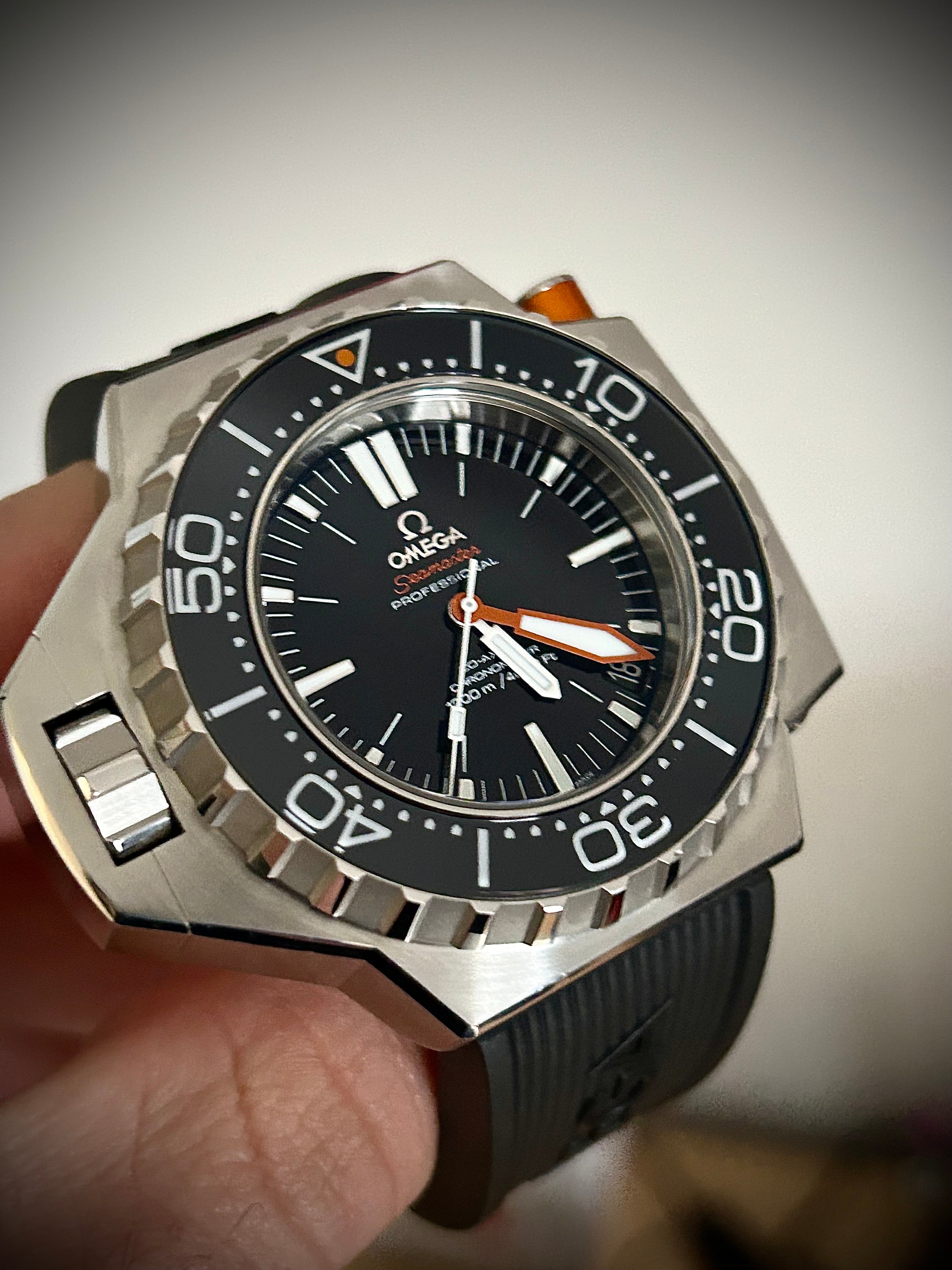 2022 OMEGA SEAMASTER PLOPROF 1200M, FULL SET, INC GST