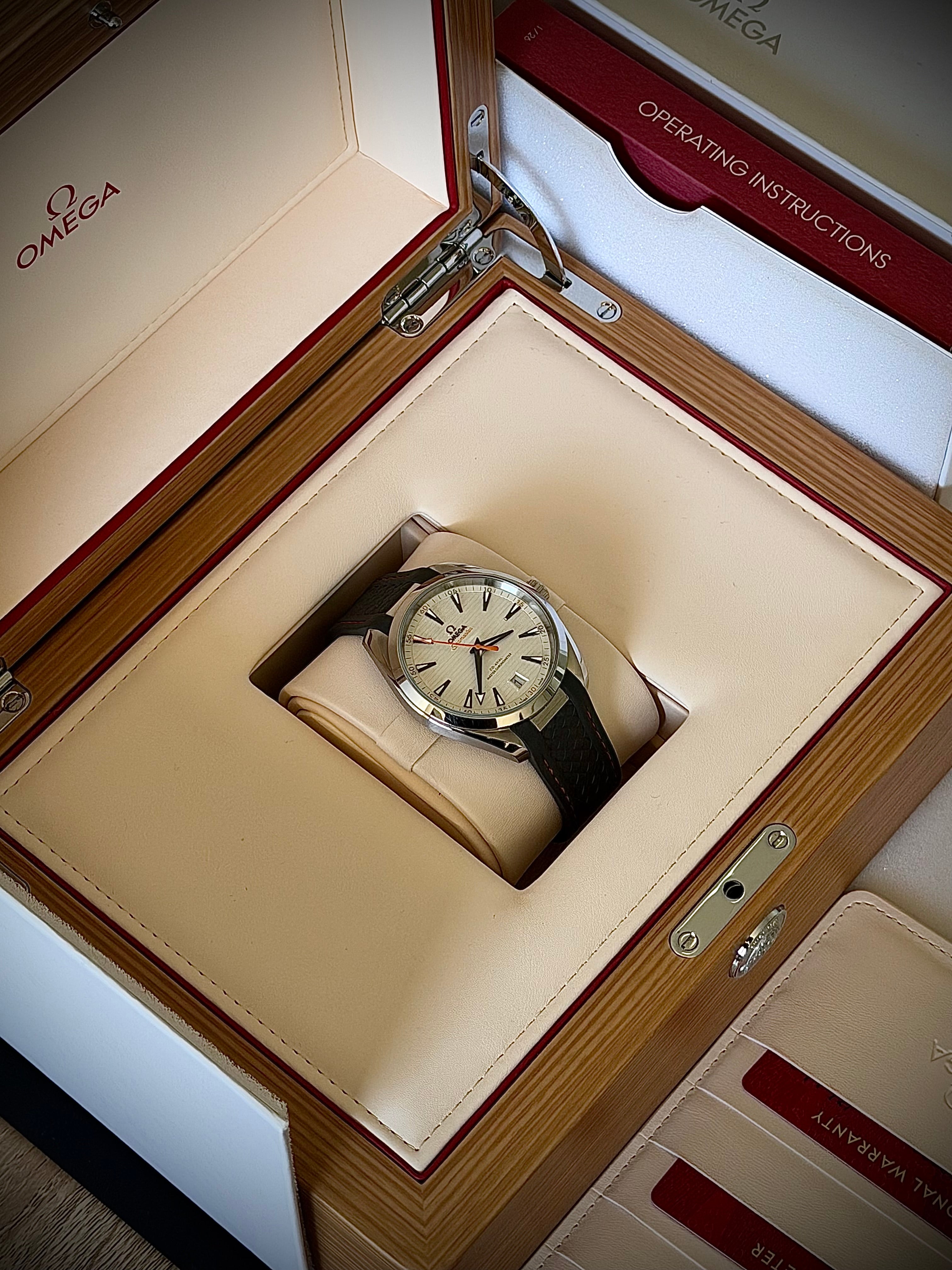 2026 OMEGA SEAMASTER AQUA TERRA 150M, 220.12.41.21.02.002, FULL SET, INC GST