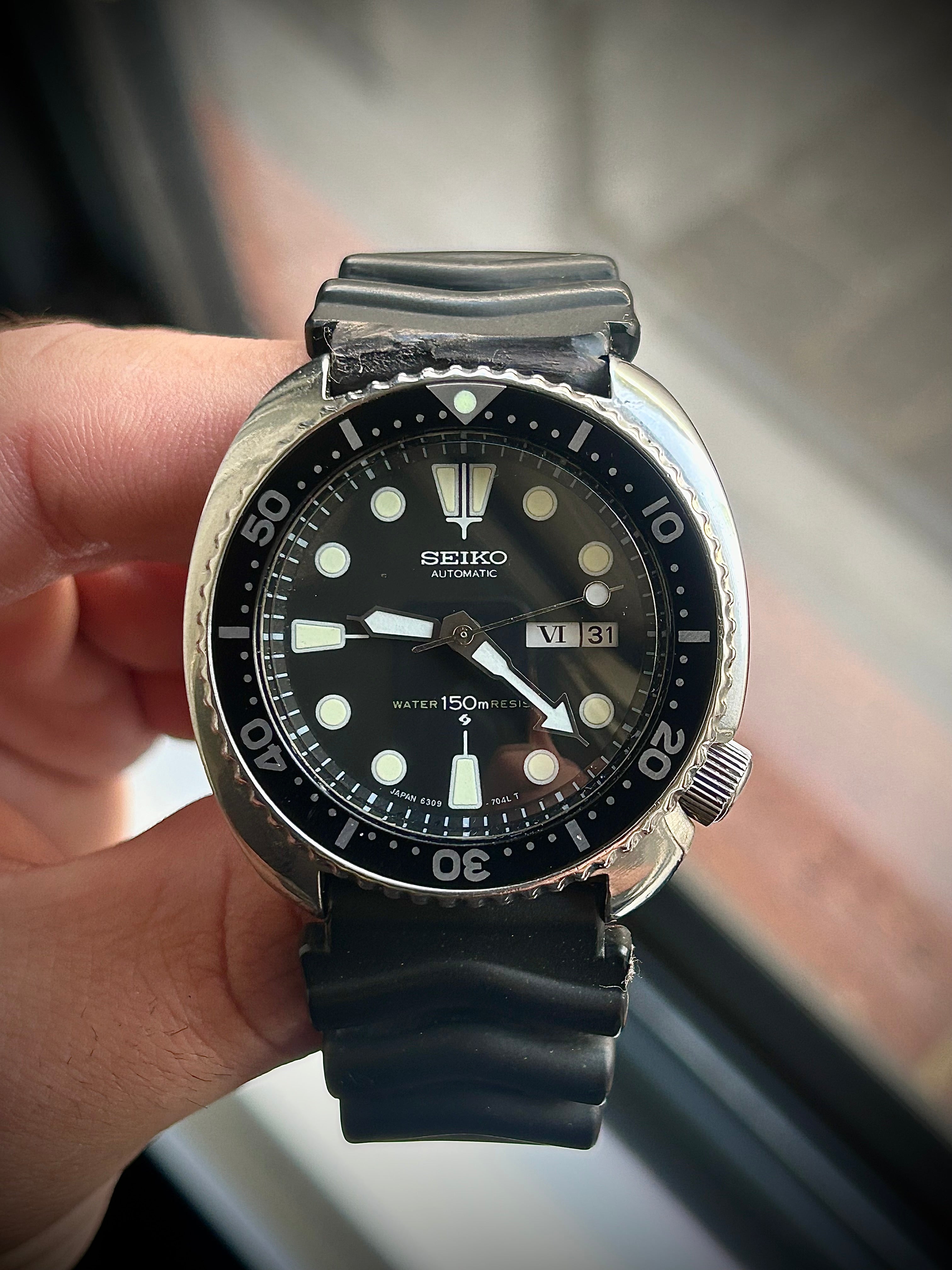 VINTAGE SEIKO AUTOMATIC DIVE WATCH, S309, WATCH ONLY