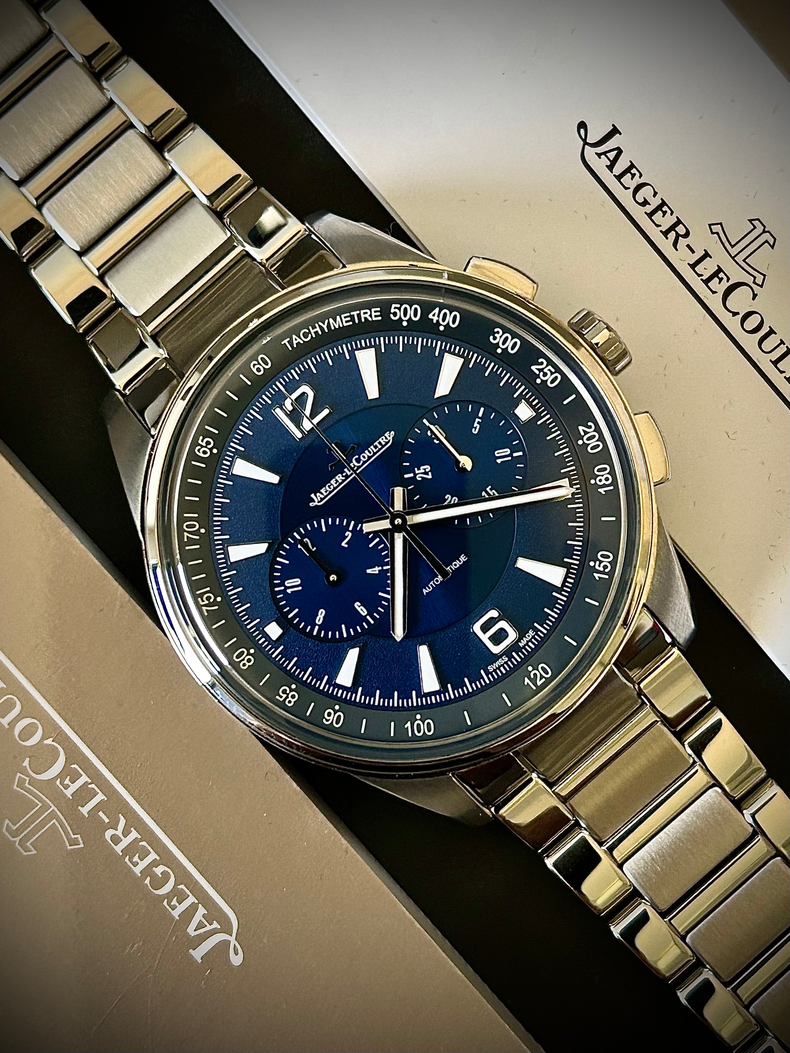 2022 JAEGER-LECOULTRE POLARIS CHRONOGRAPH, Q9028180,  FULL SET, INC GST