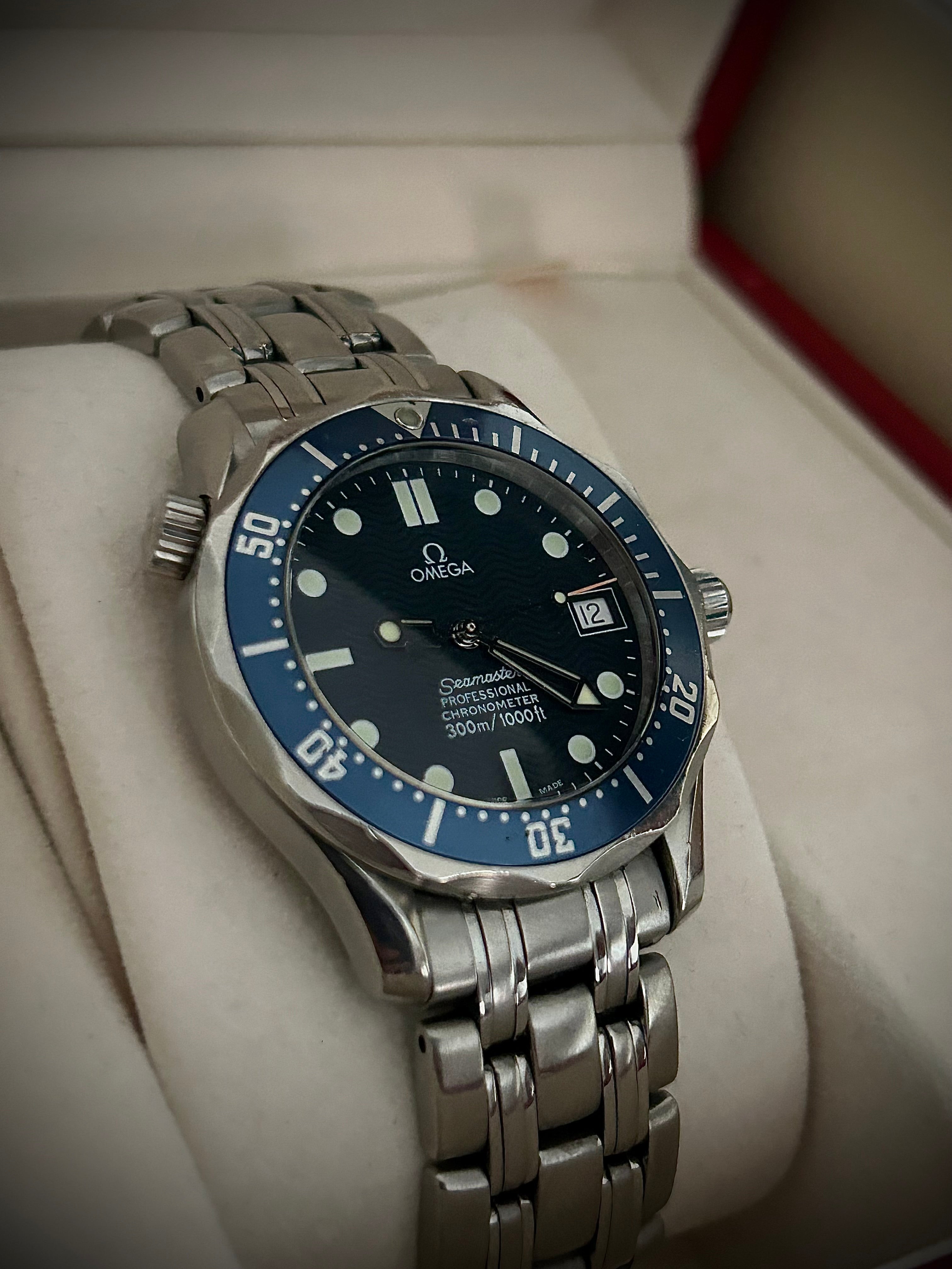 OMEGA SEAMASTER 300M, 2551.80, WATCH AND BOX, INC GST