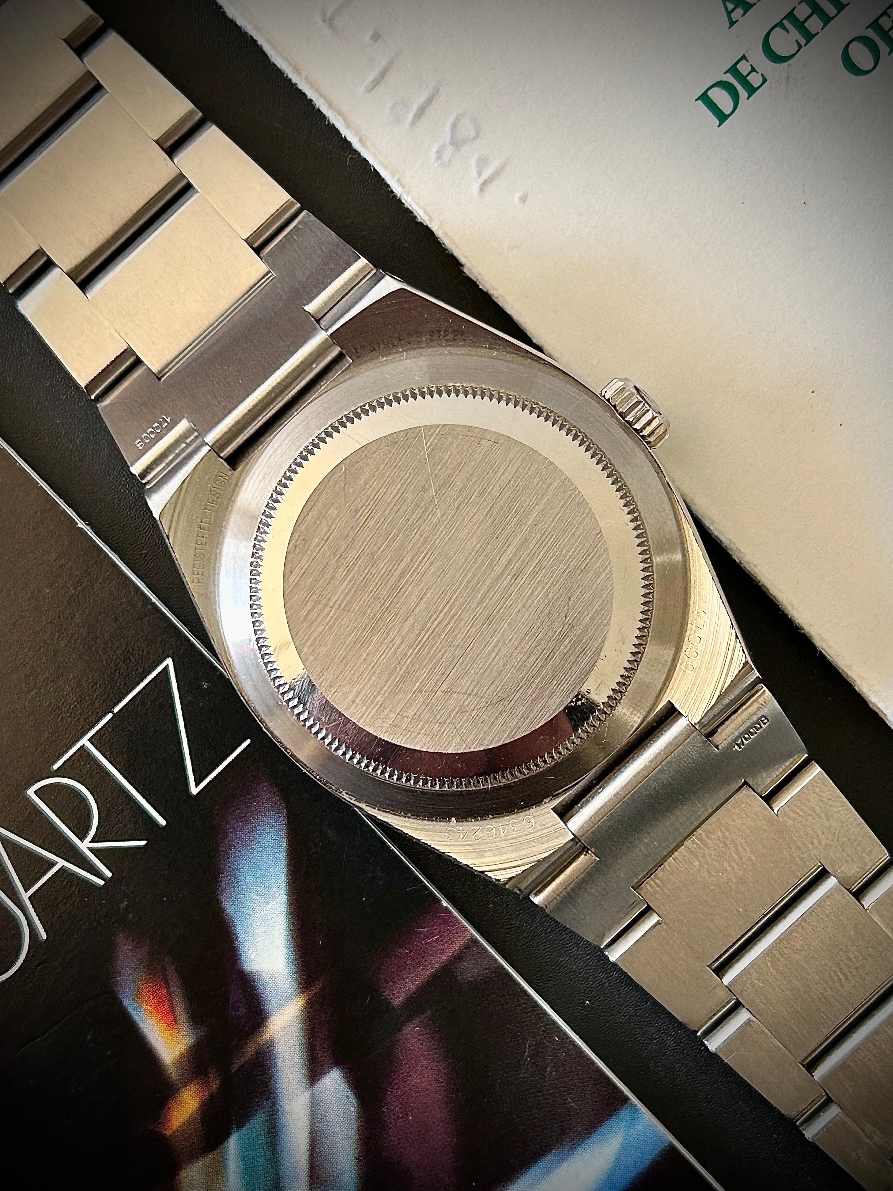 1984 ROLEX OYSTERQUARTZ, 17000, FULL SET, INC GST