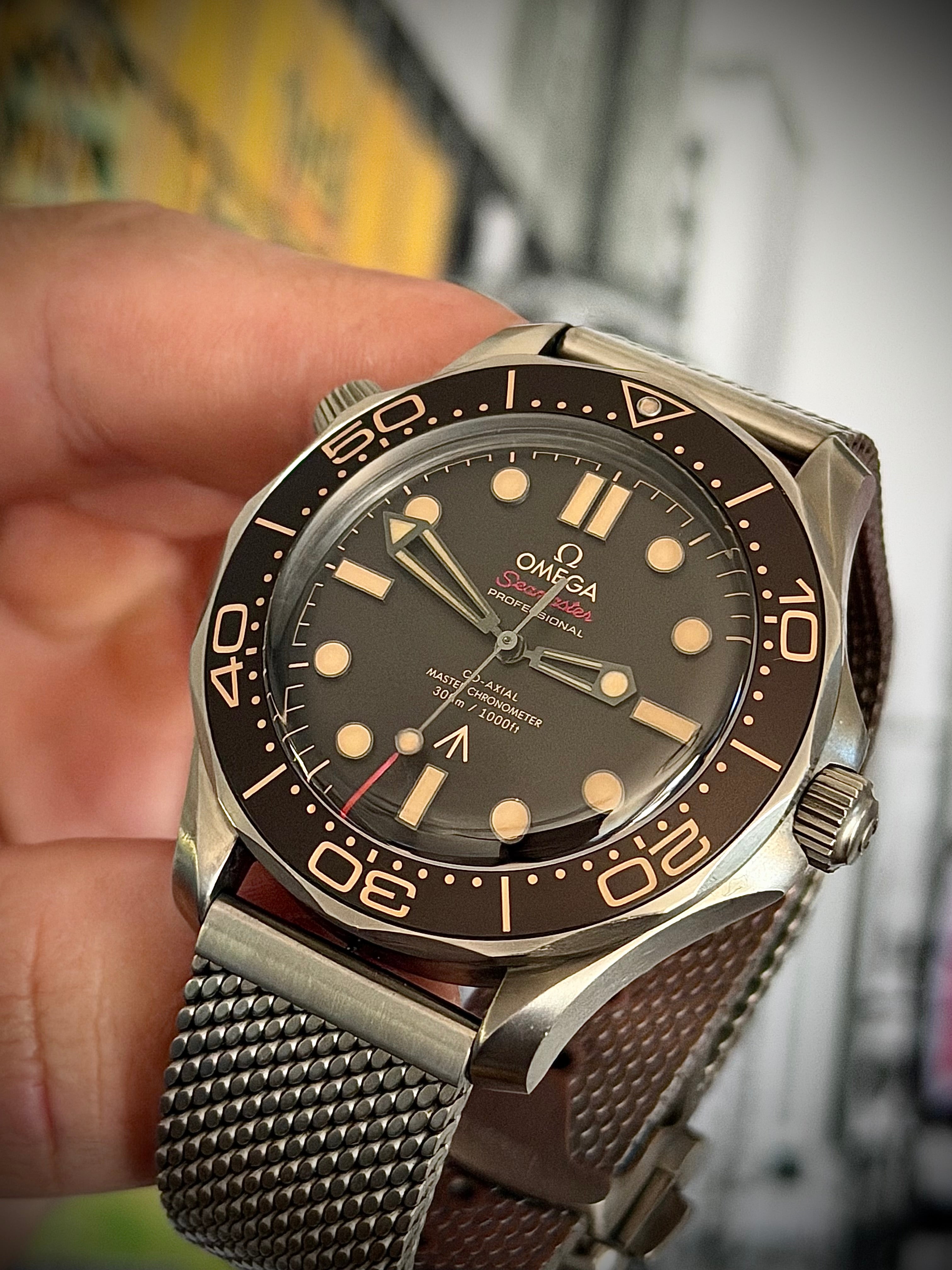 2024 OMEGA SEAMASTER 007 BOND, NO TIME TO DIE, FULL SET, INC GST