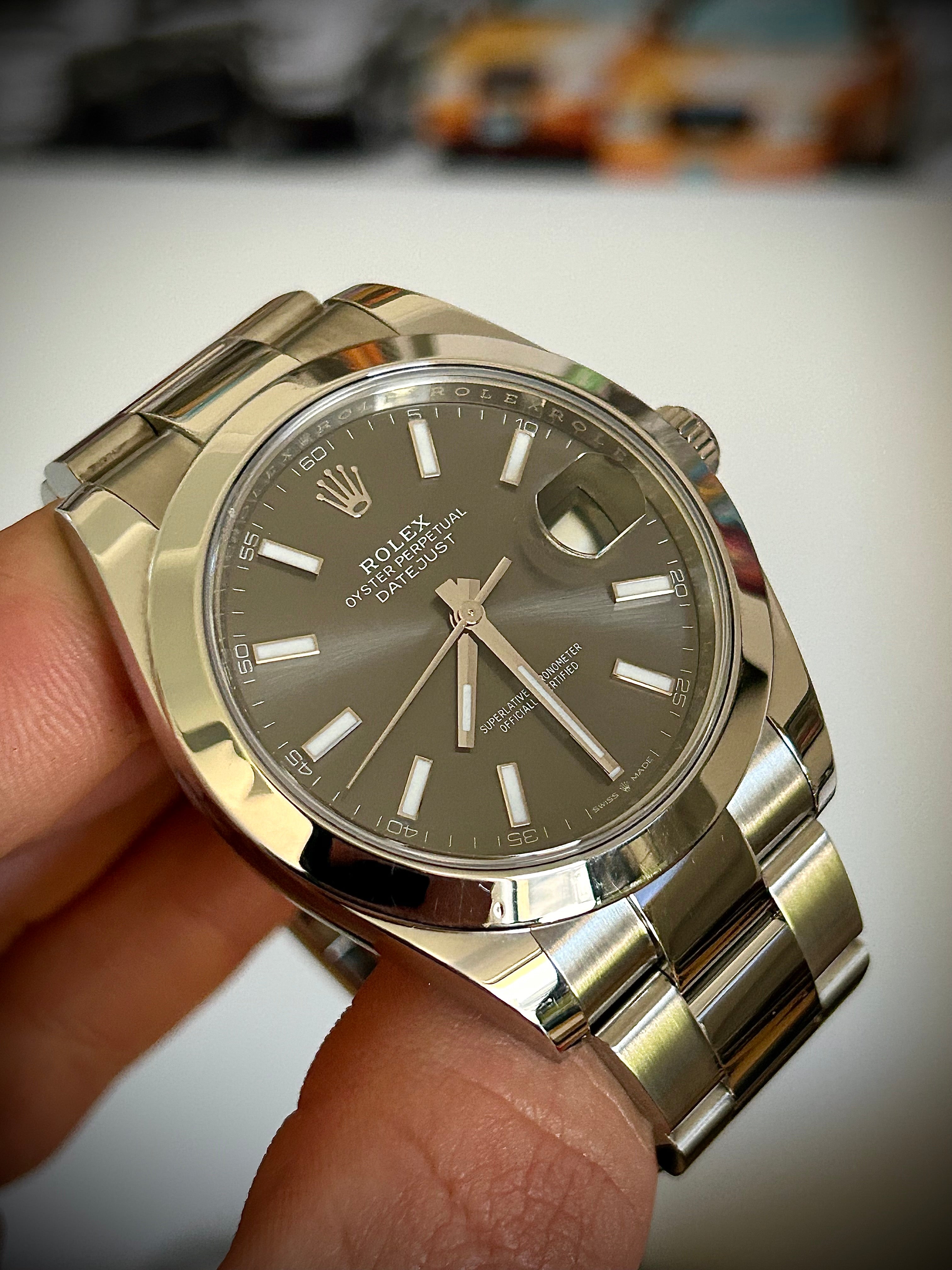 2020 ROLEX DATEJUST 41, 126300, FULL SET, INC GST