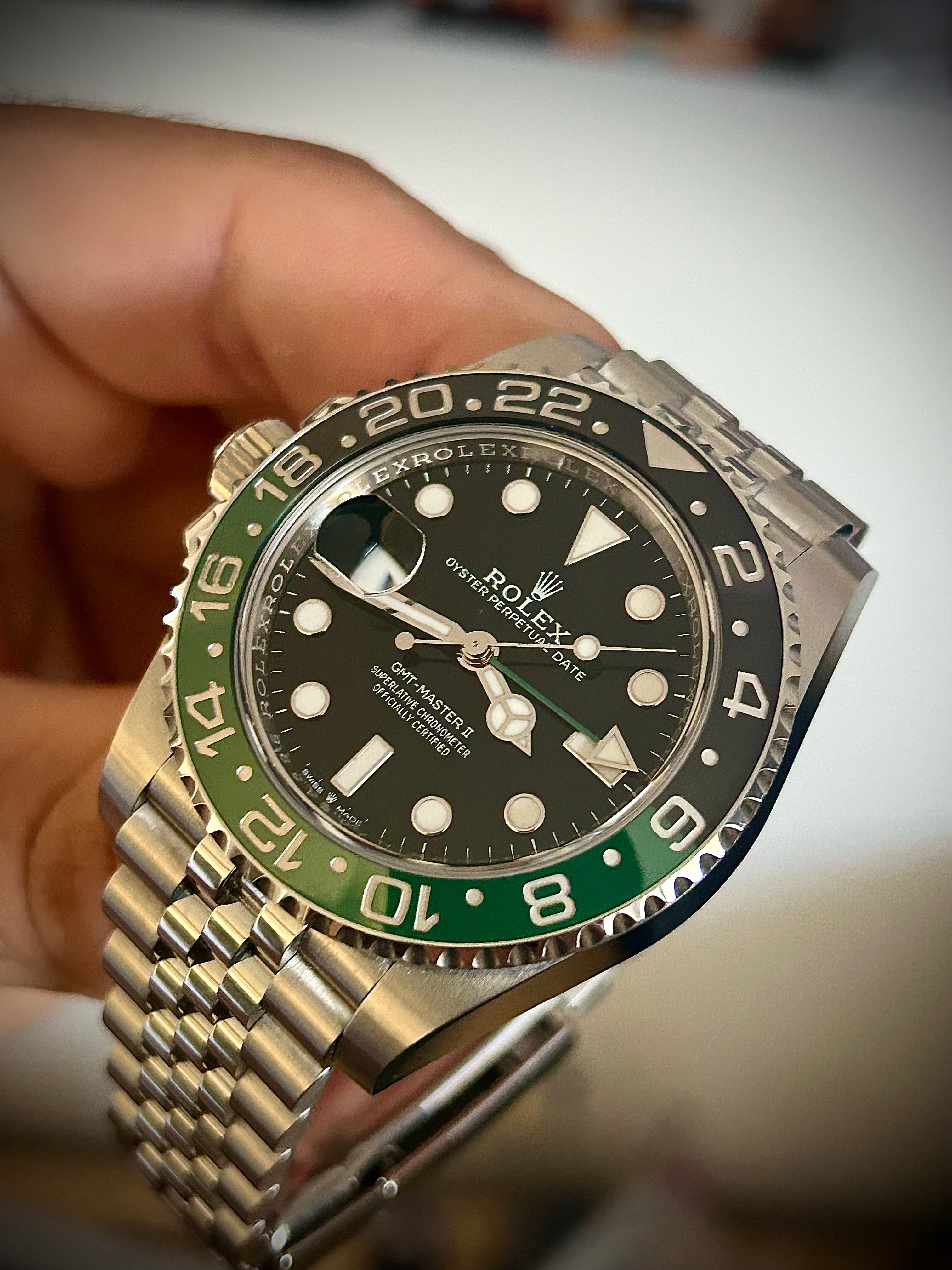 2023 ROLEX GMT-MASTER II “SPRITE”, FULL SET, INC GST