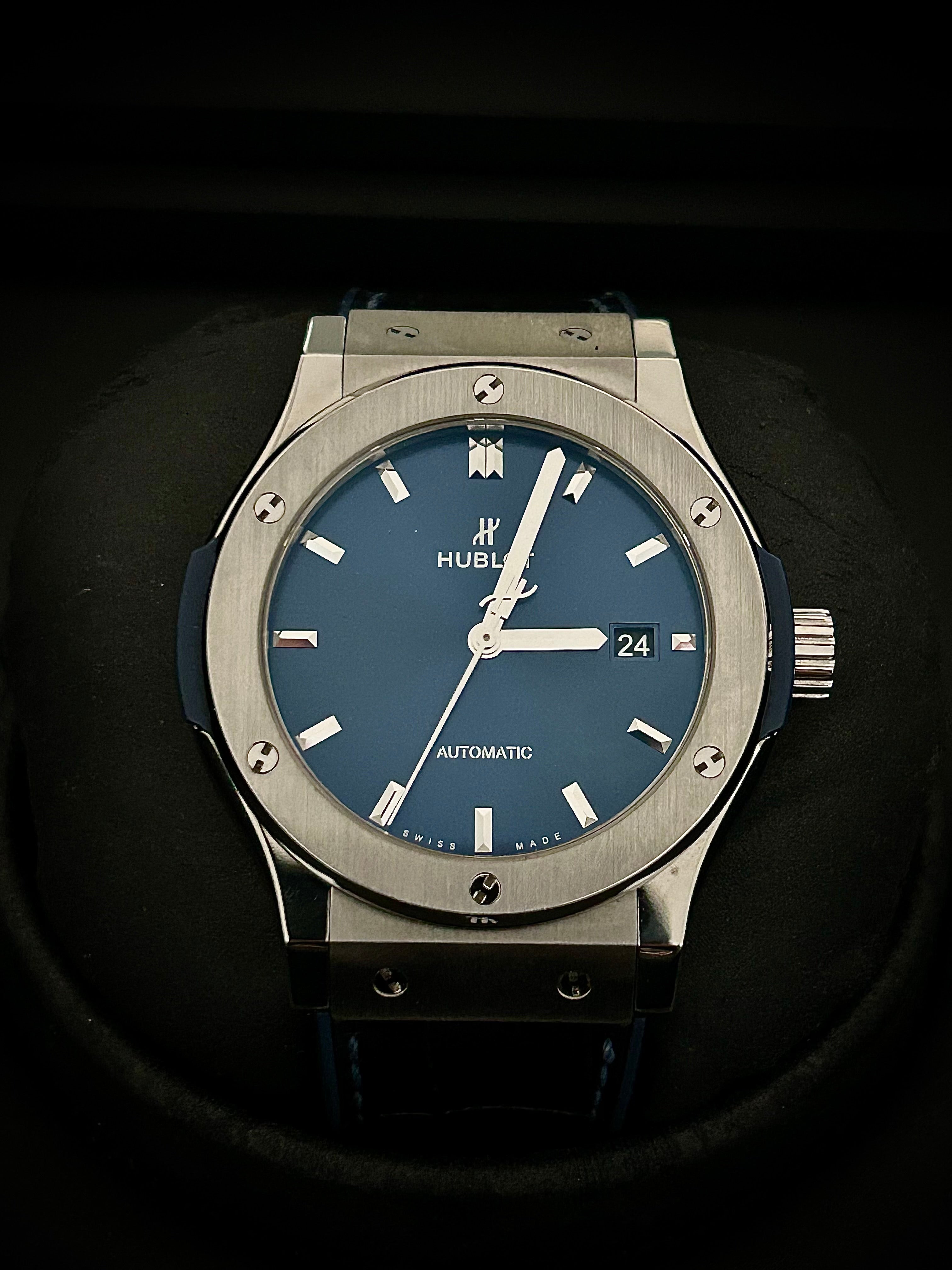 2021 HUBLOT CLASSIC FUSION 42MM, FULL SET, INC GST