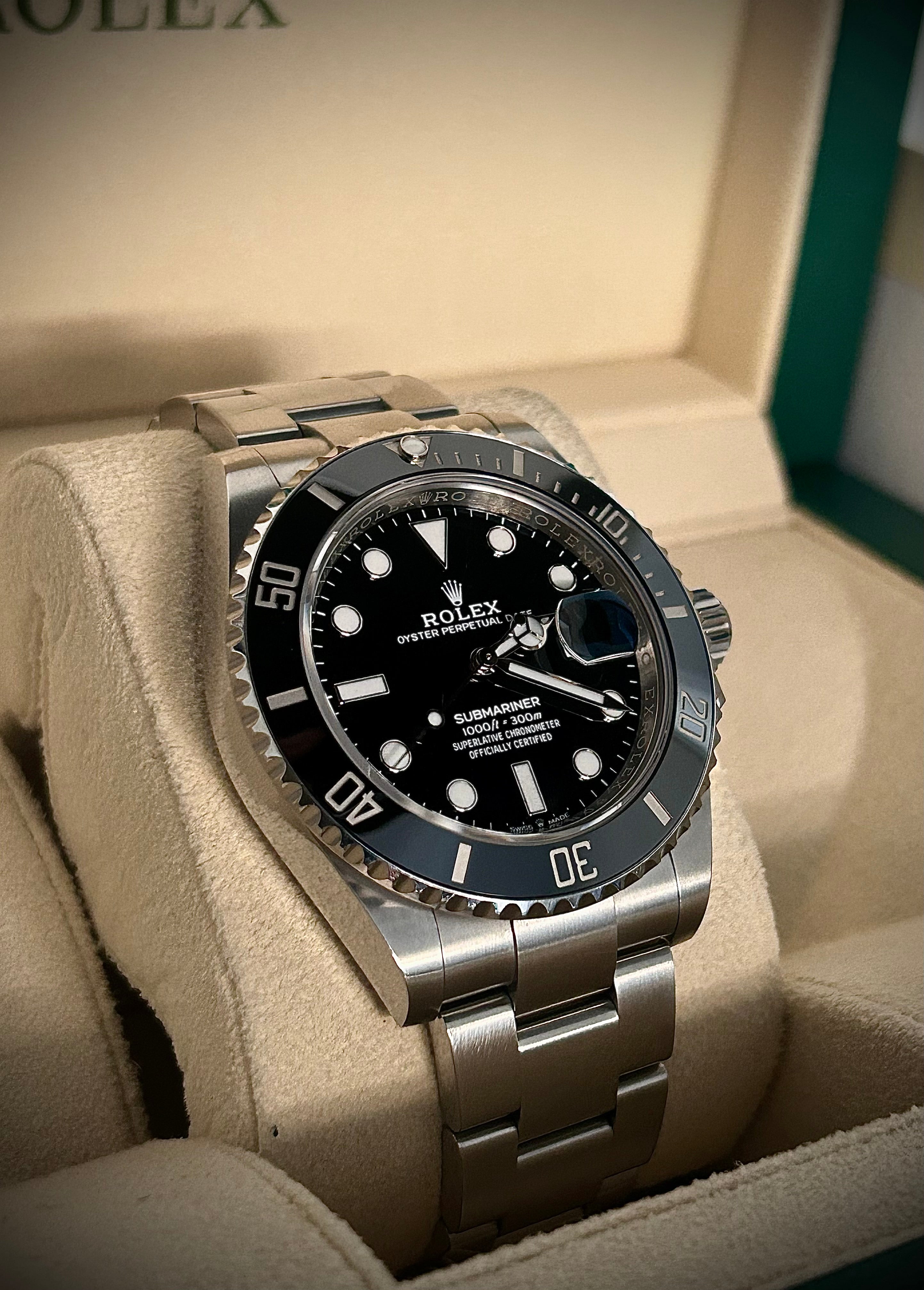 2024 ROLEX SUBMARINER DATE, 126610LN, FULL SET, INC GST