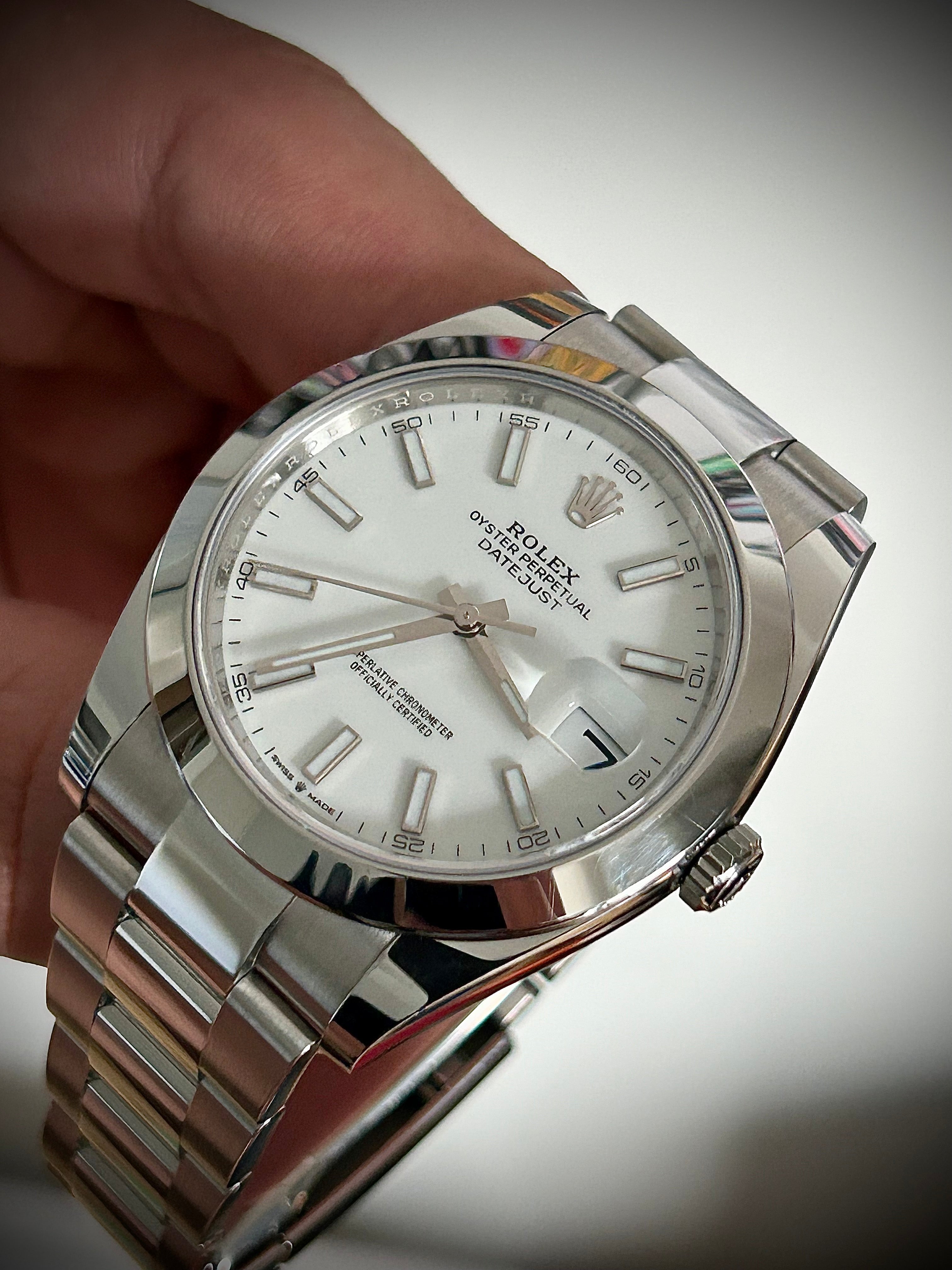 2021 ROLEX DATEJUST 41, 126300, FULL SET, INC GST