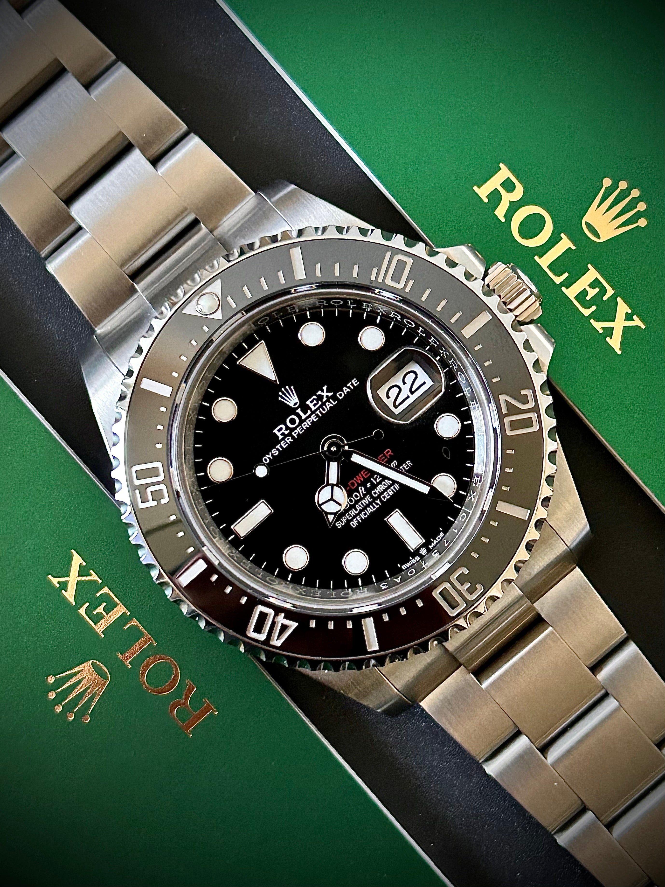 2024 ROLEX SEA DWELLER, 126600, FULL SET, INC GST