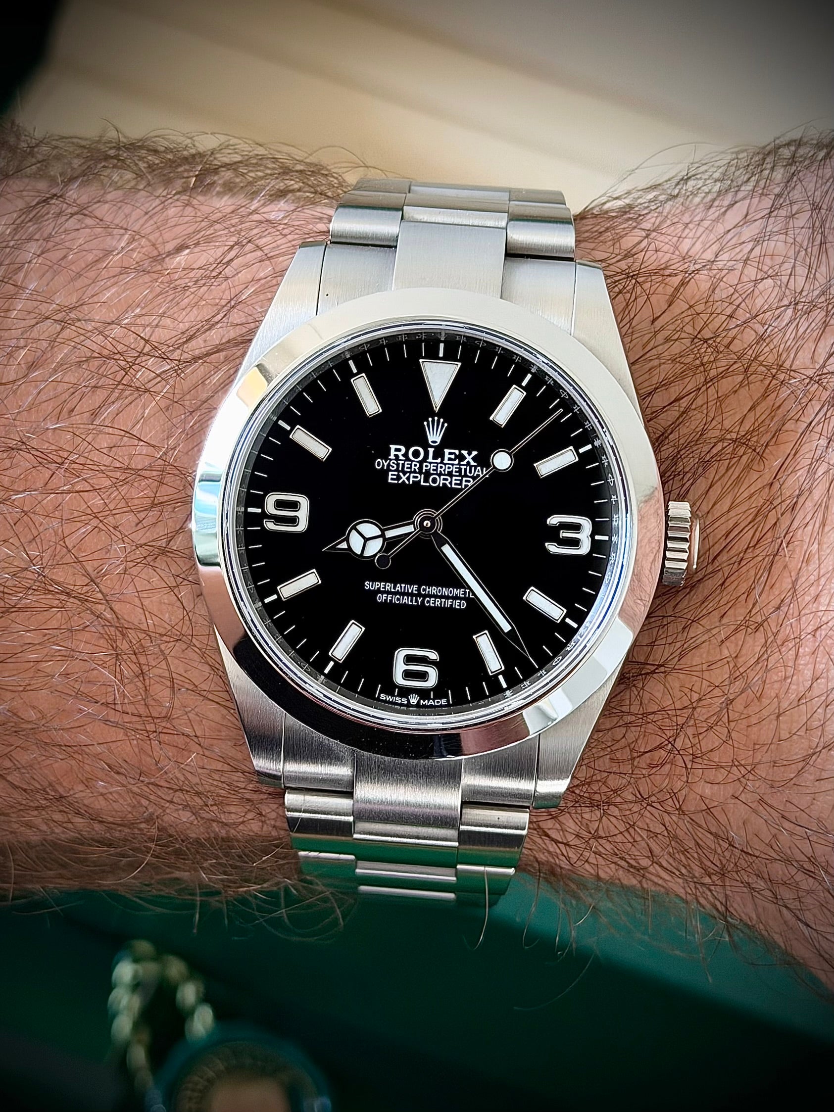 2023 ROLEX EXPLORER 40, 224270, FULL SET, INC GST