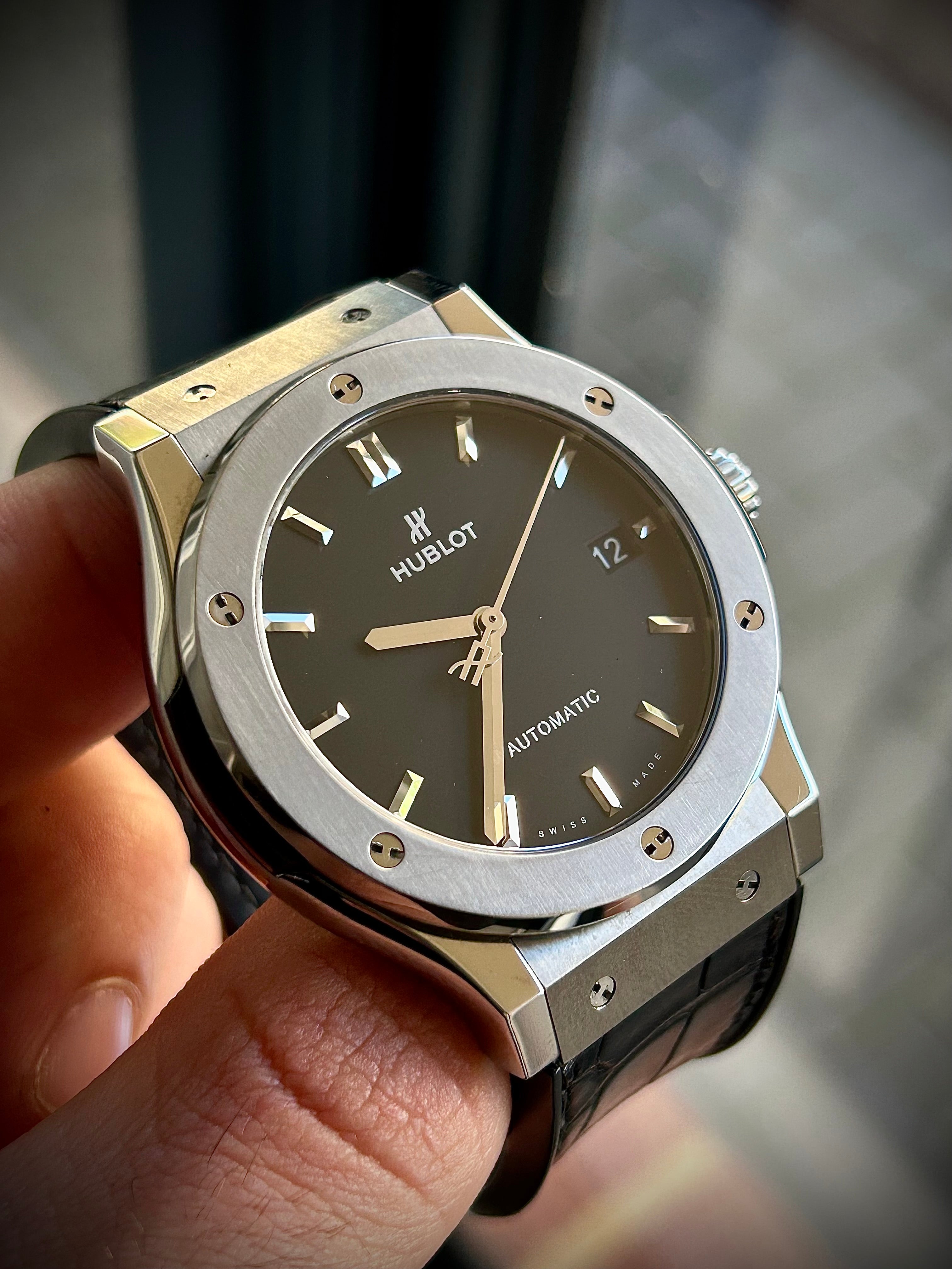 2018 HUBLOT CLASSIC FUSION 45MM, FULL SET, INC GST