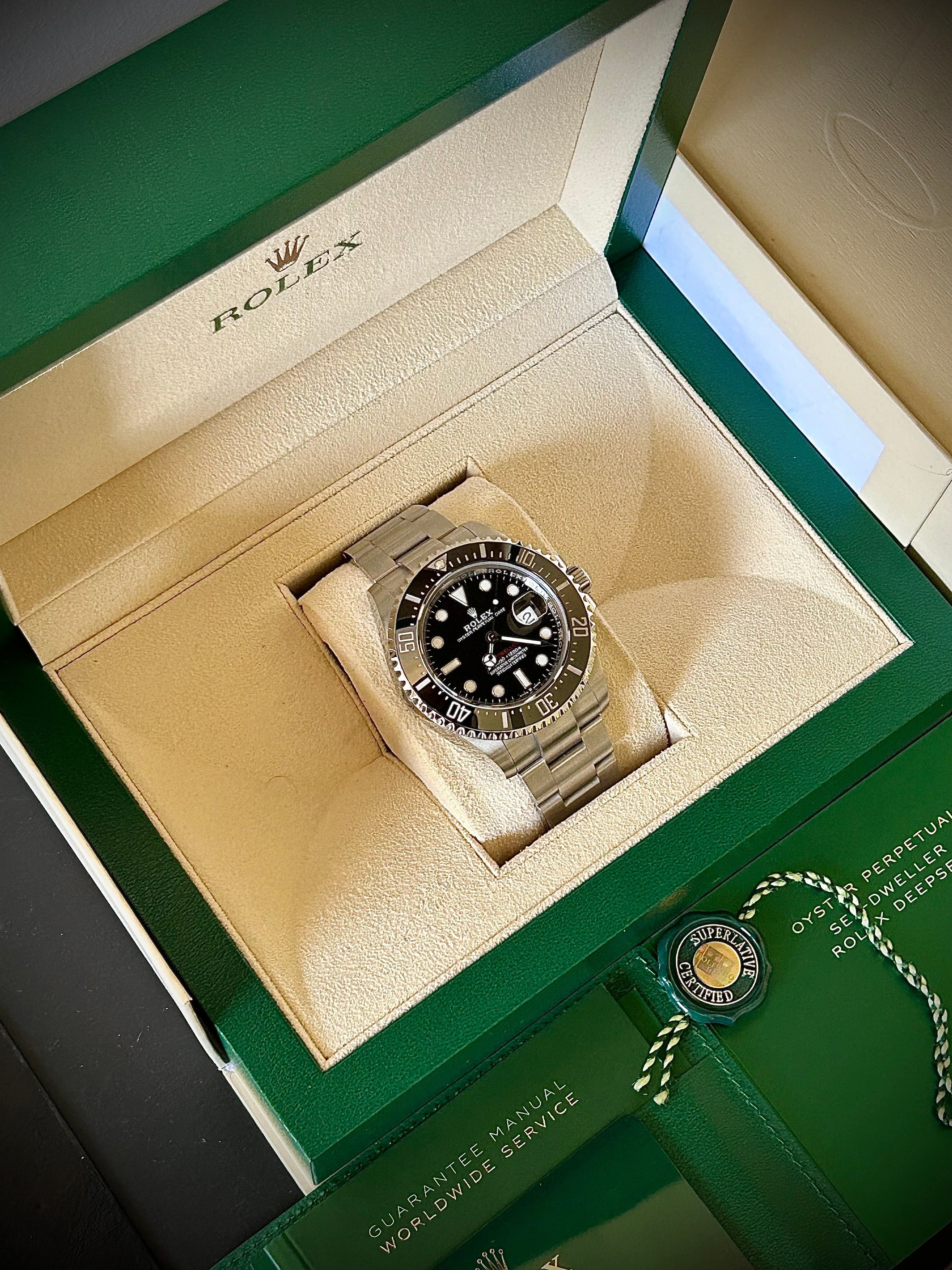 2024 ROLEX SEA DWELLER, 126600, FULL SET, INC GST