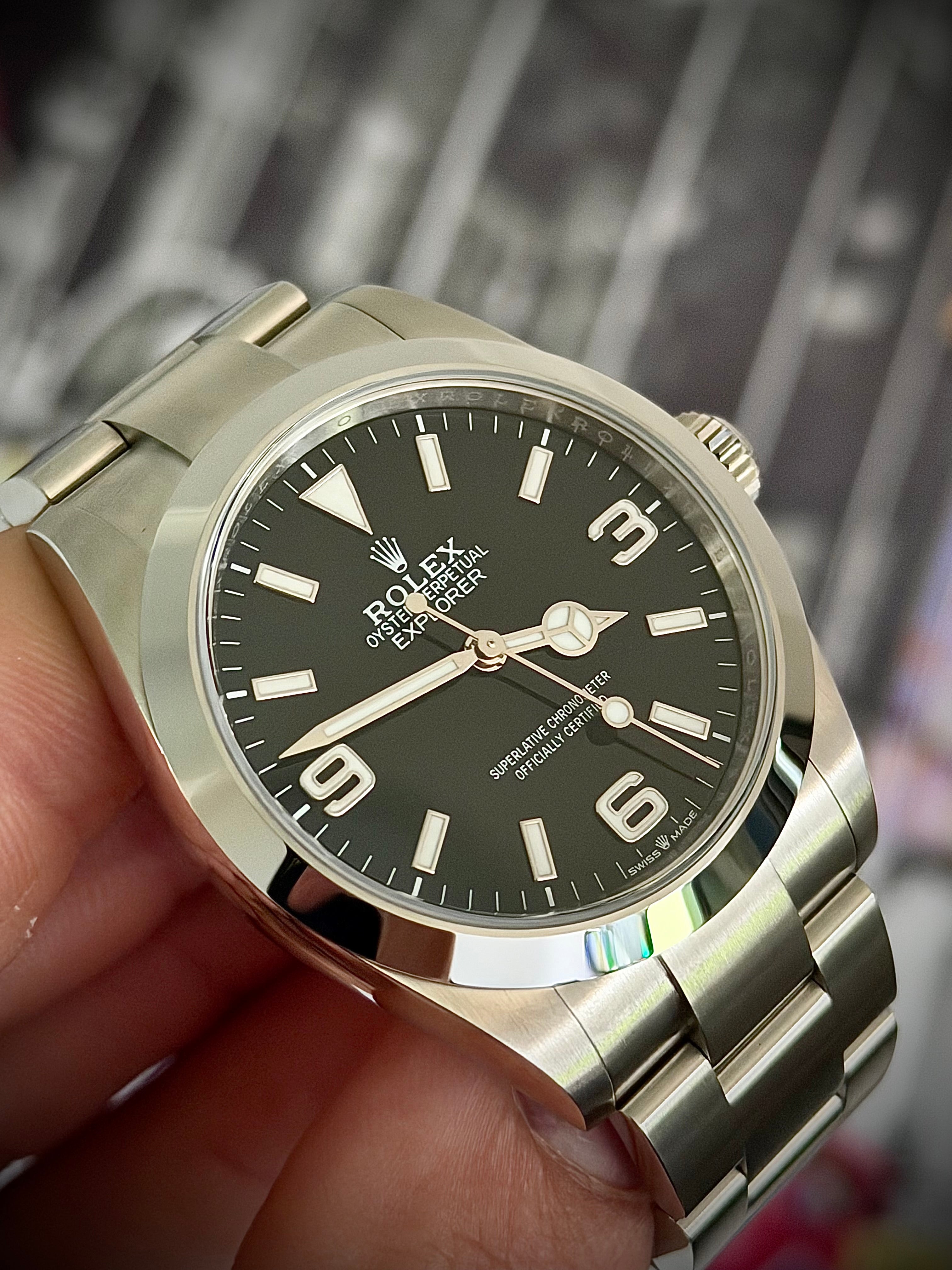2023 ROLEX EXPLORER 40, 224270, FULL SET, MINT CONDITION, INC GST