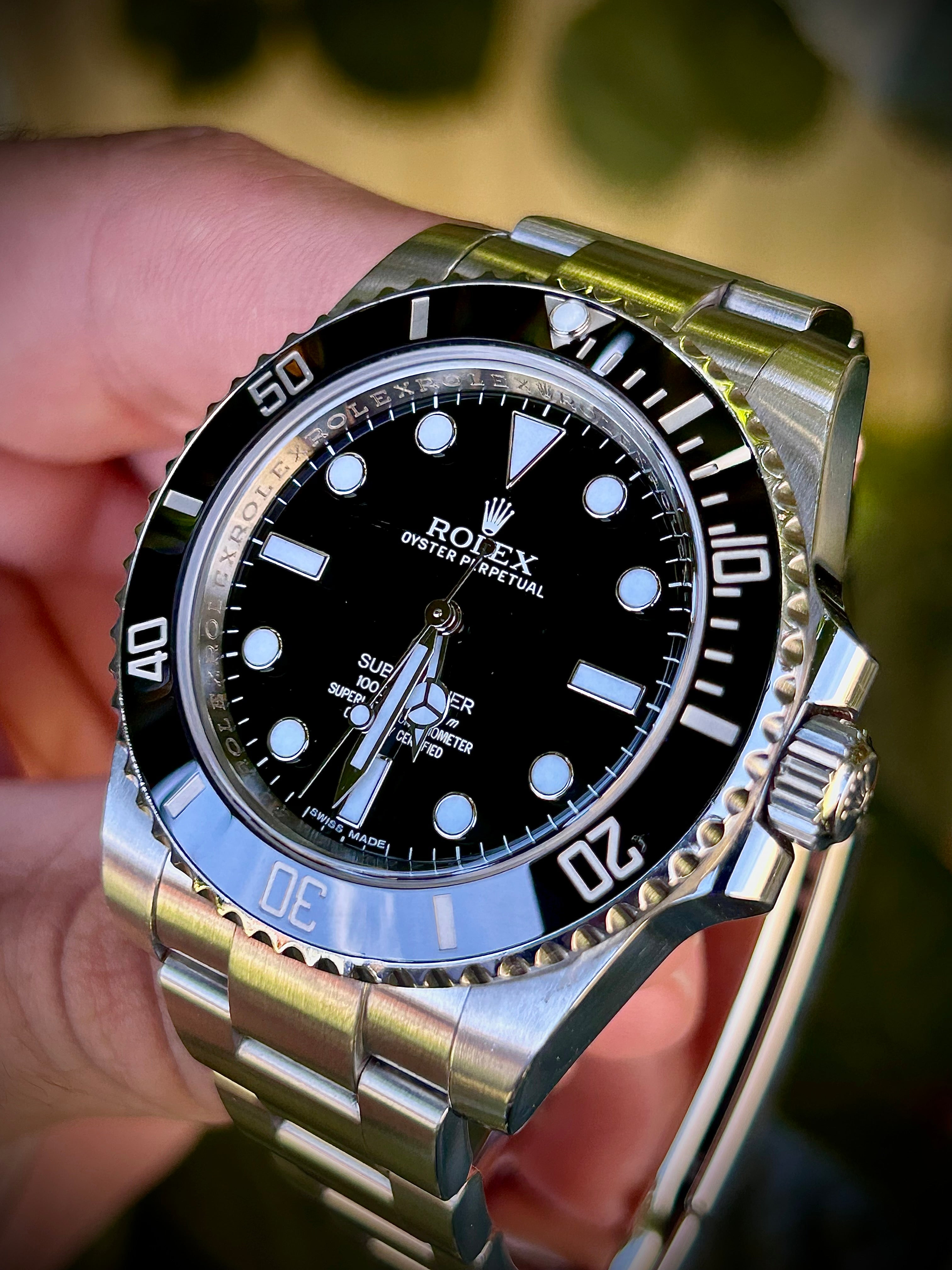 2013 ROLEX SUBMARINER NO DATE, 114060, FULL SET, INC GST