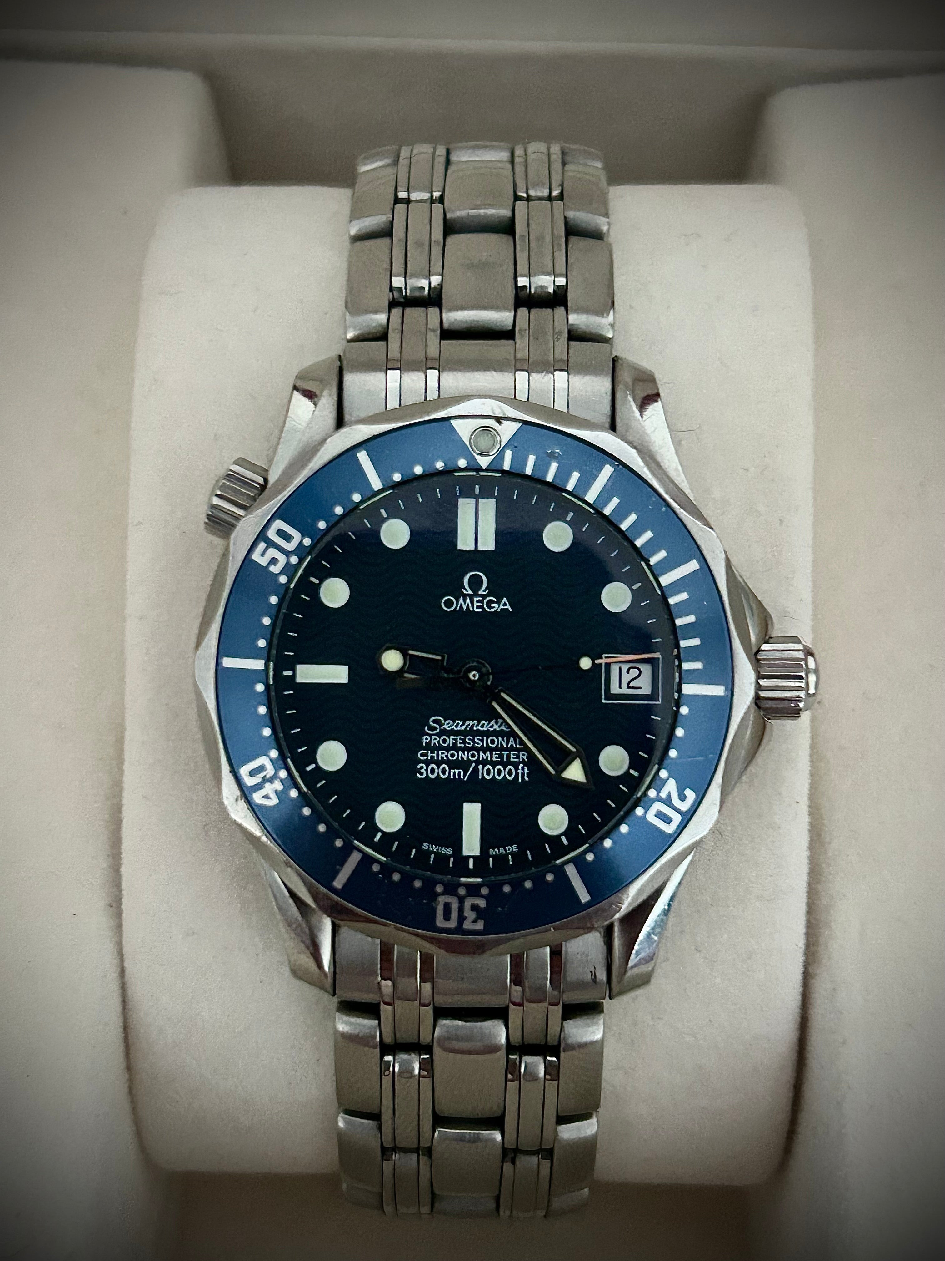 OMEGA SEAMASTER 300M, 2551.80, WATCH AND BOX, INC GST