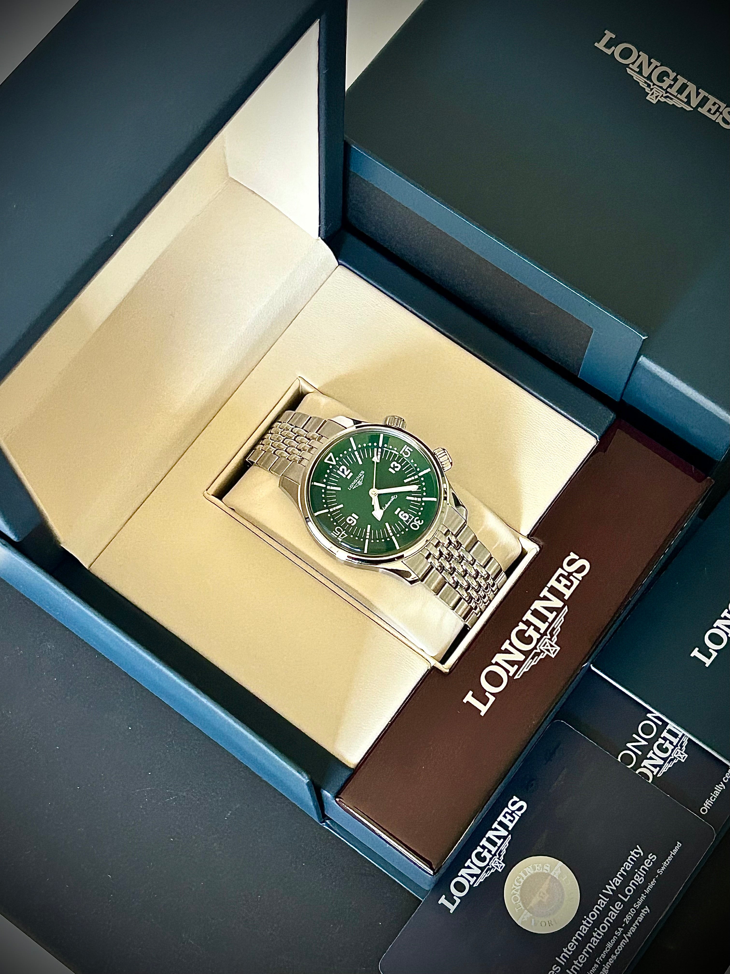 2025 LONGINES LEGEND DIVER, FULL SET, INC GST