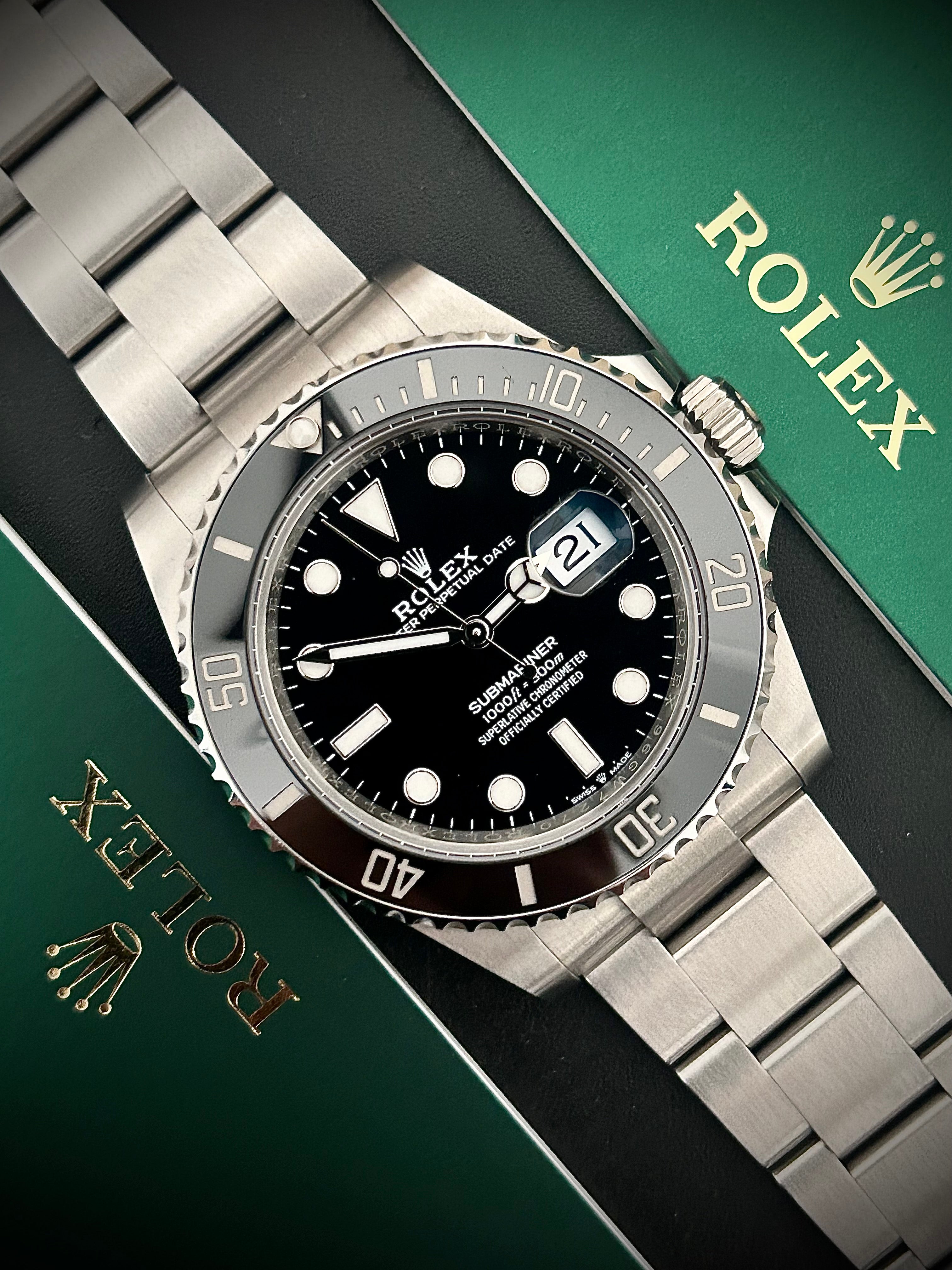 2023 ROLEX SUBMARINER DATE, 126610LN, FULL SET, INC GST