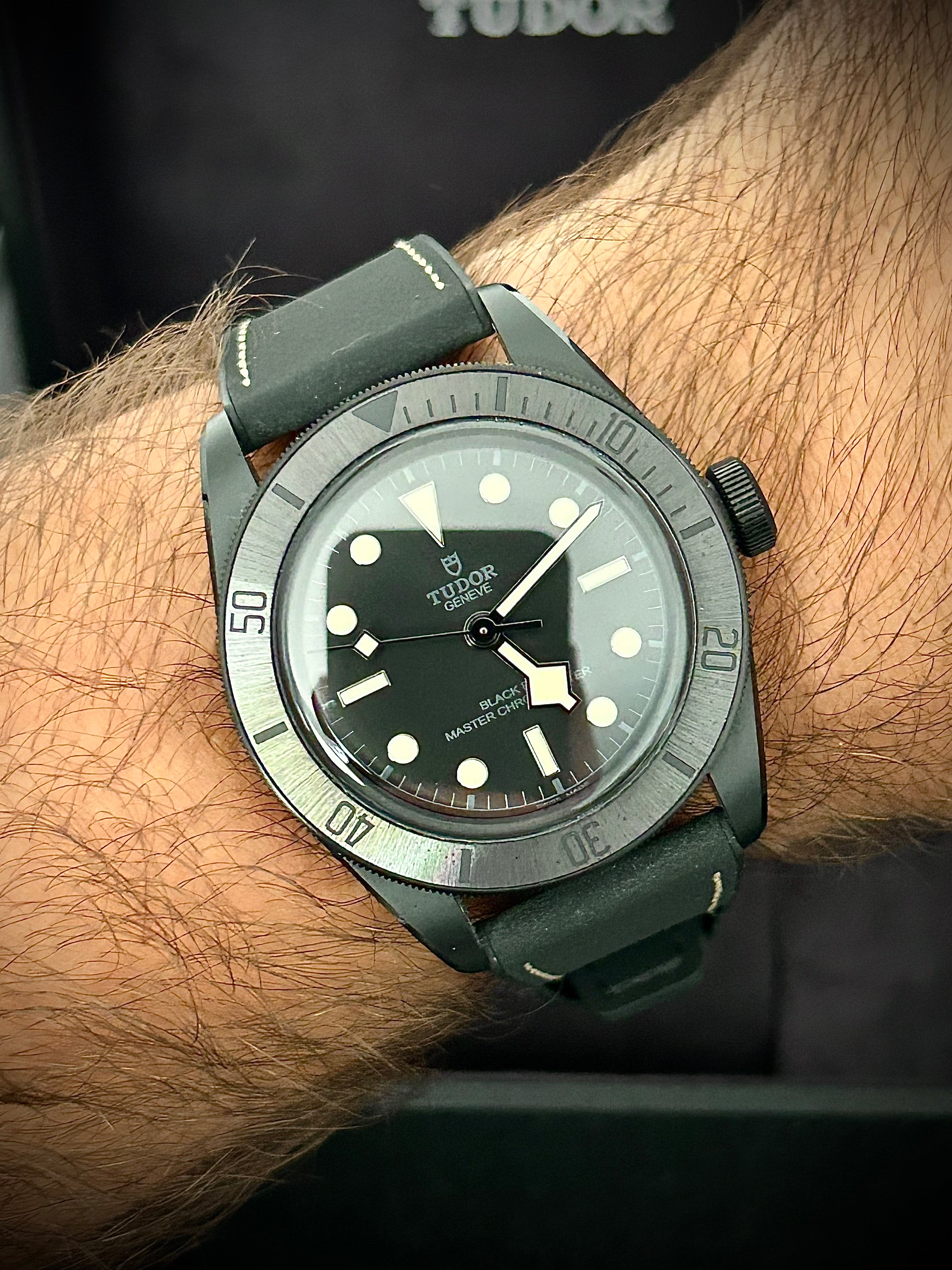 2021 TUDOR BLACK BAY CERAMIC, M79210CNU, FULL SET, INC GST