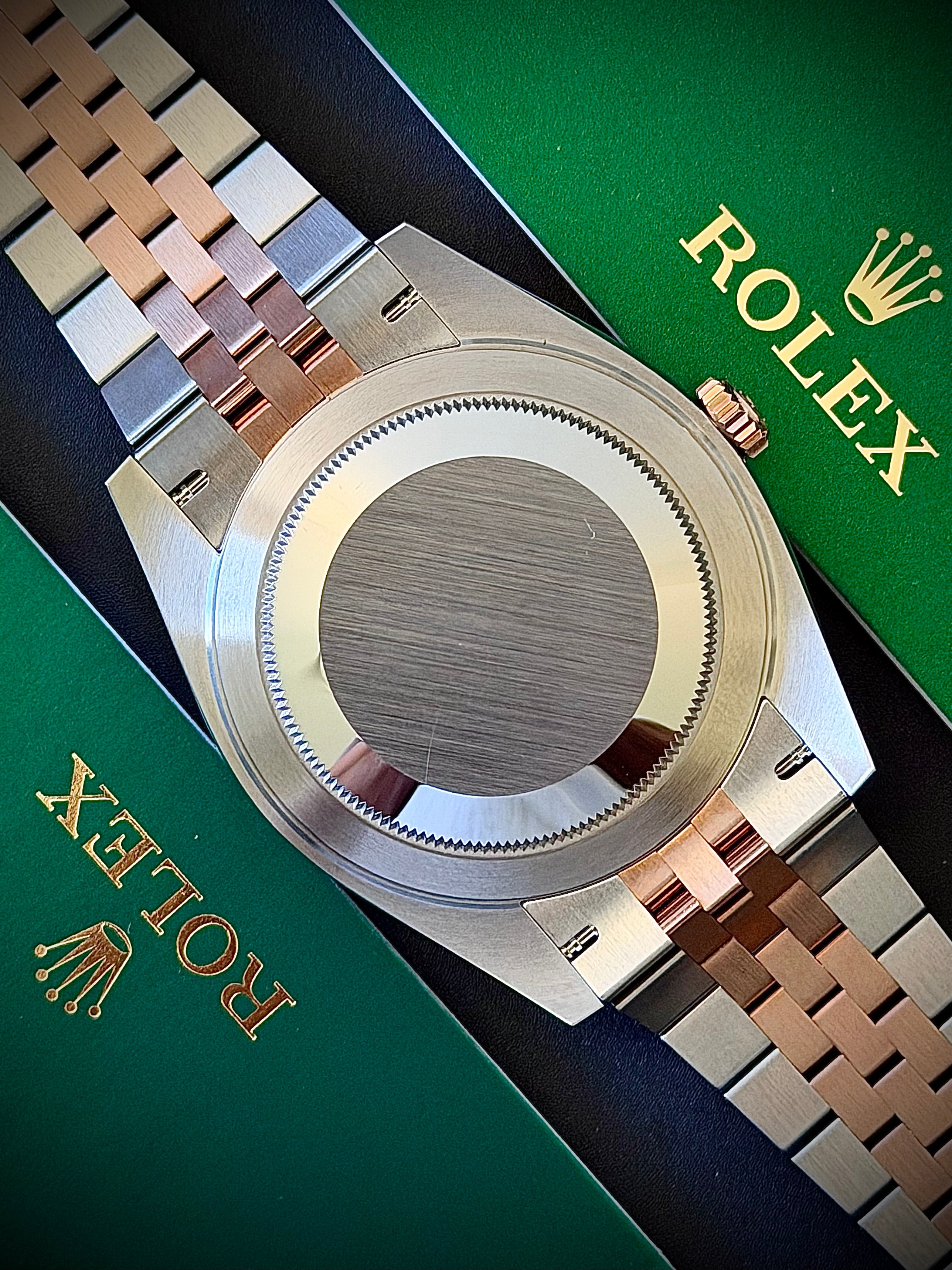 2022 ROLEX DATEJUST 41 WIMBLEDON, 126331, FULL SET, INC GST