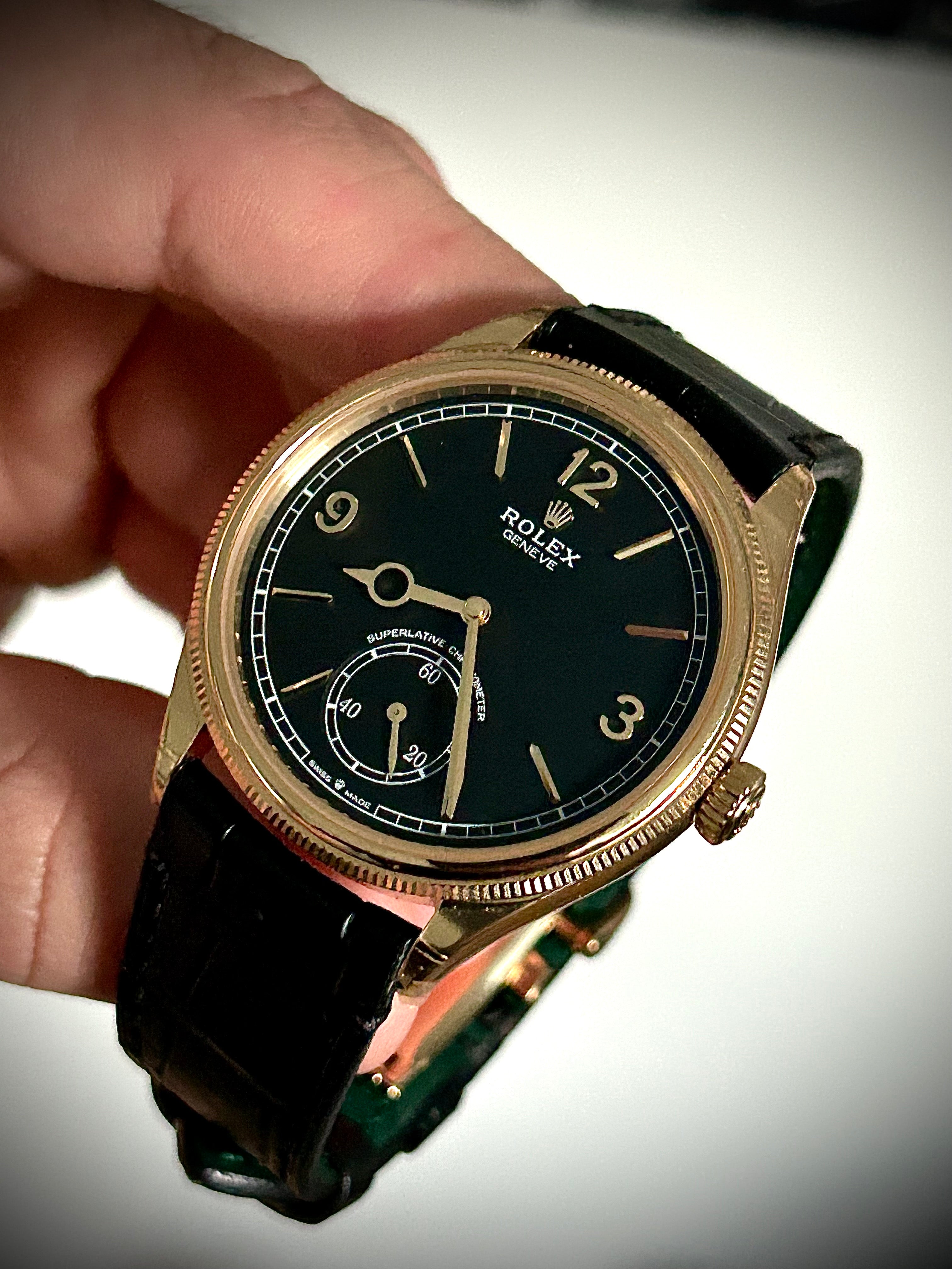 2024 ROLEX PERPETUAL 1908, 52508, YELLOW GOLD, MATTE BLACK DIAL, FULL SET, BRAND NEW, INC GST