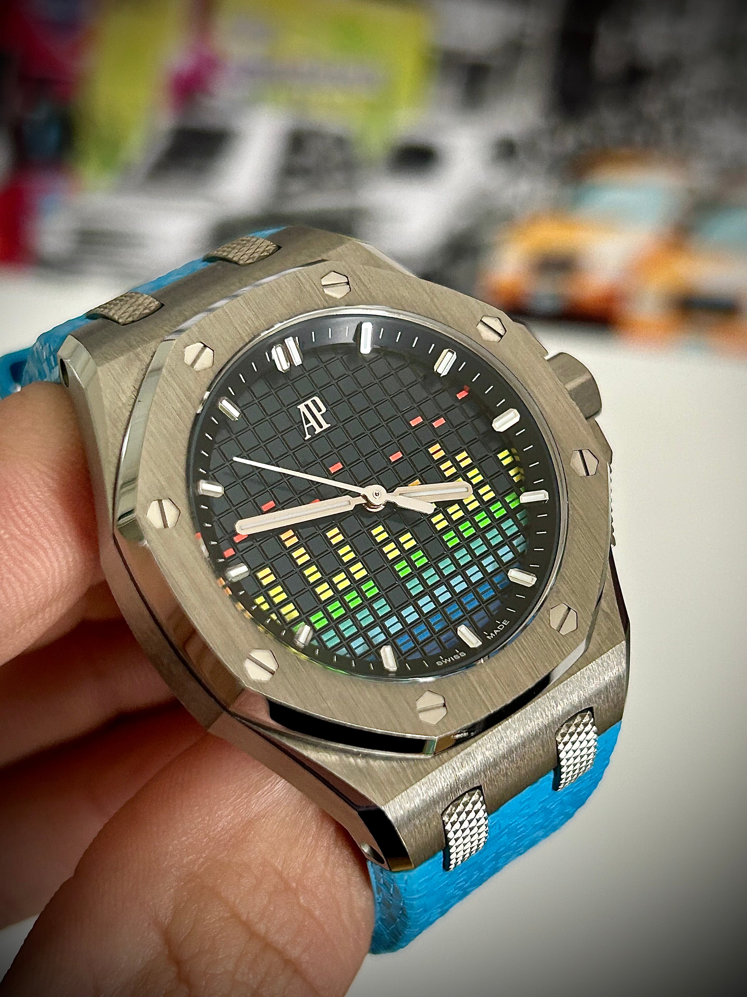 2022 AUDEMARS PIGUET ROYAL OAK OFFSHORE MUSIC EDITION, 1 OF 500, 77600TI, FULL SET, INC GST