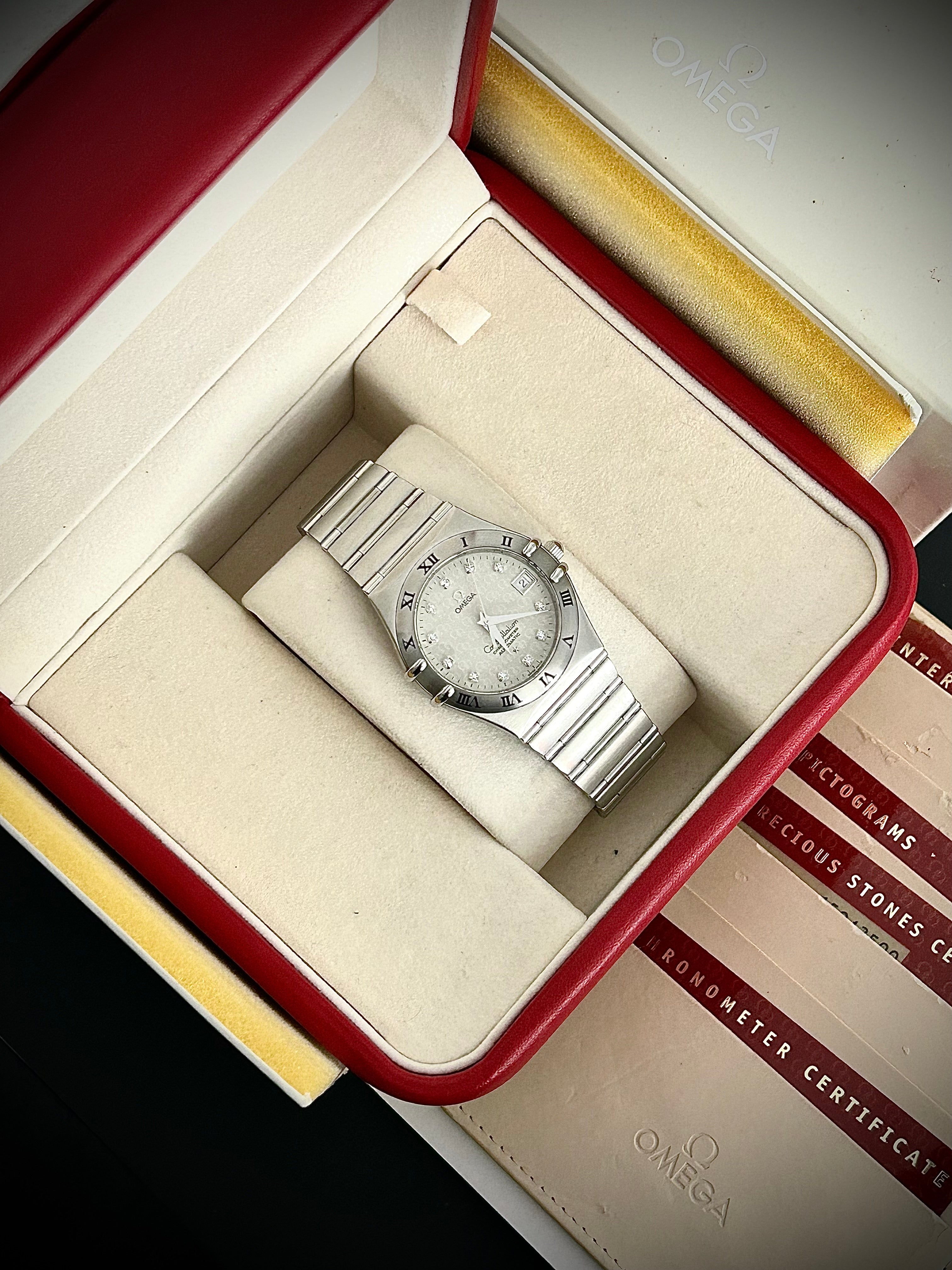 2010 OMEGA CONSTELLATION, FULL SET, INC GST