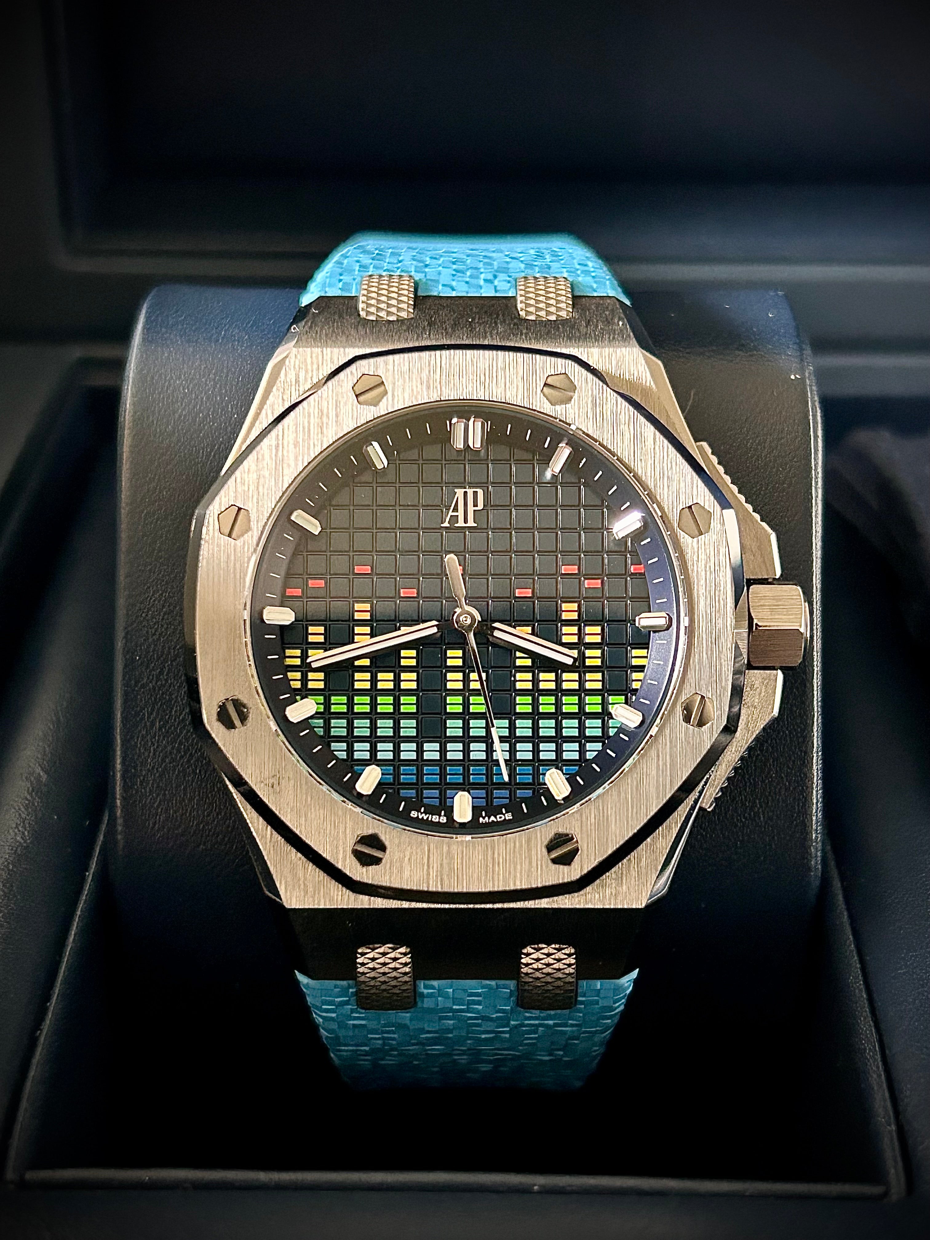 2022 AUDEMARS PIGUET ROYAL OAK OFFSHORE MUSIC EDITION, 1 OF 500, 77600TI, FULL SET, INC GST