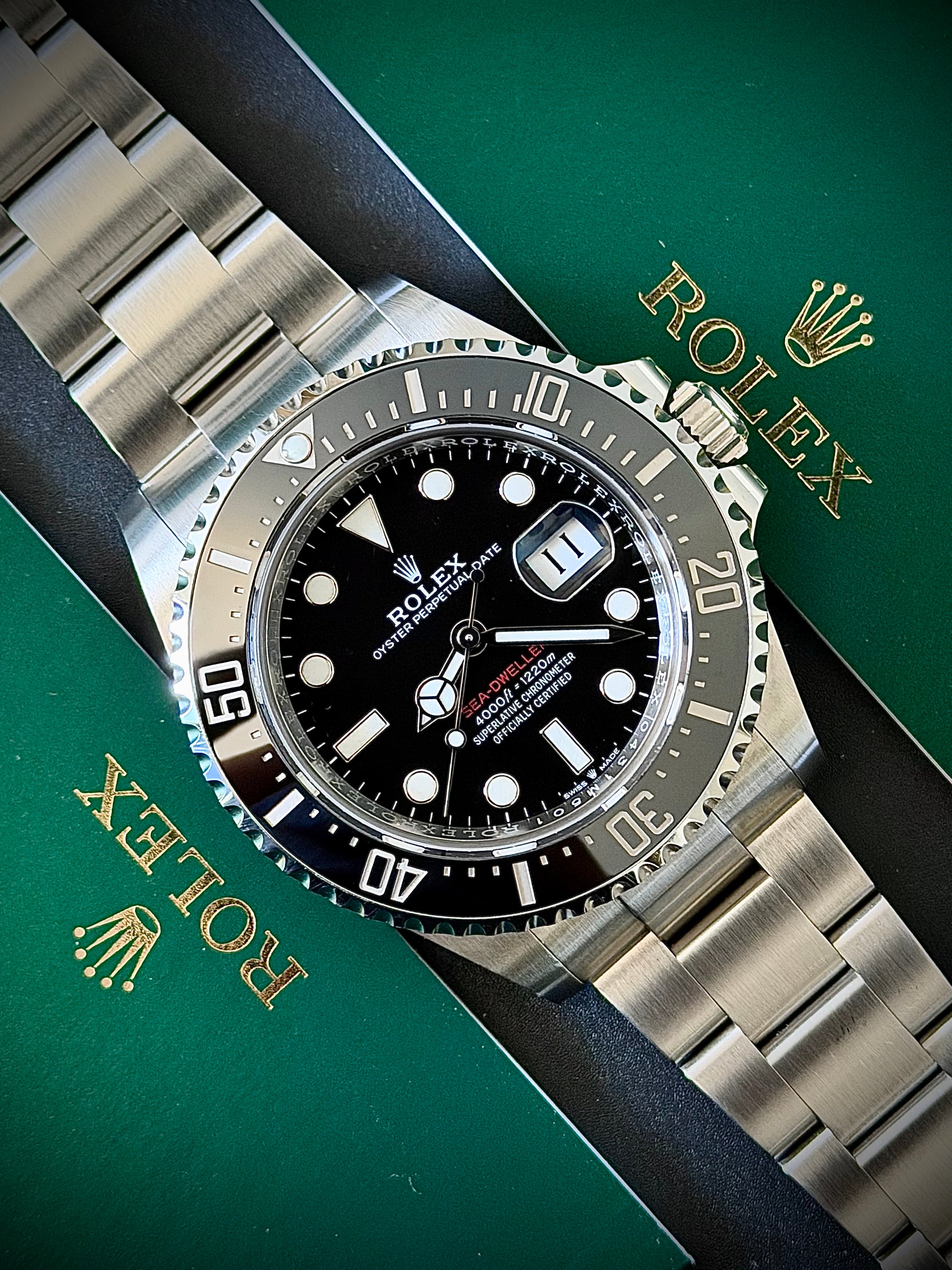 2023 ROLEX SEA DWELLER, SD43, 126600, FULL SET, INC GST