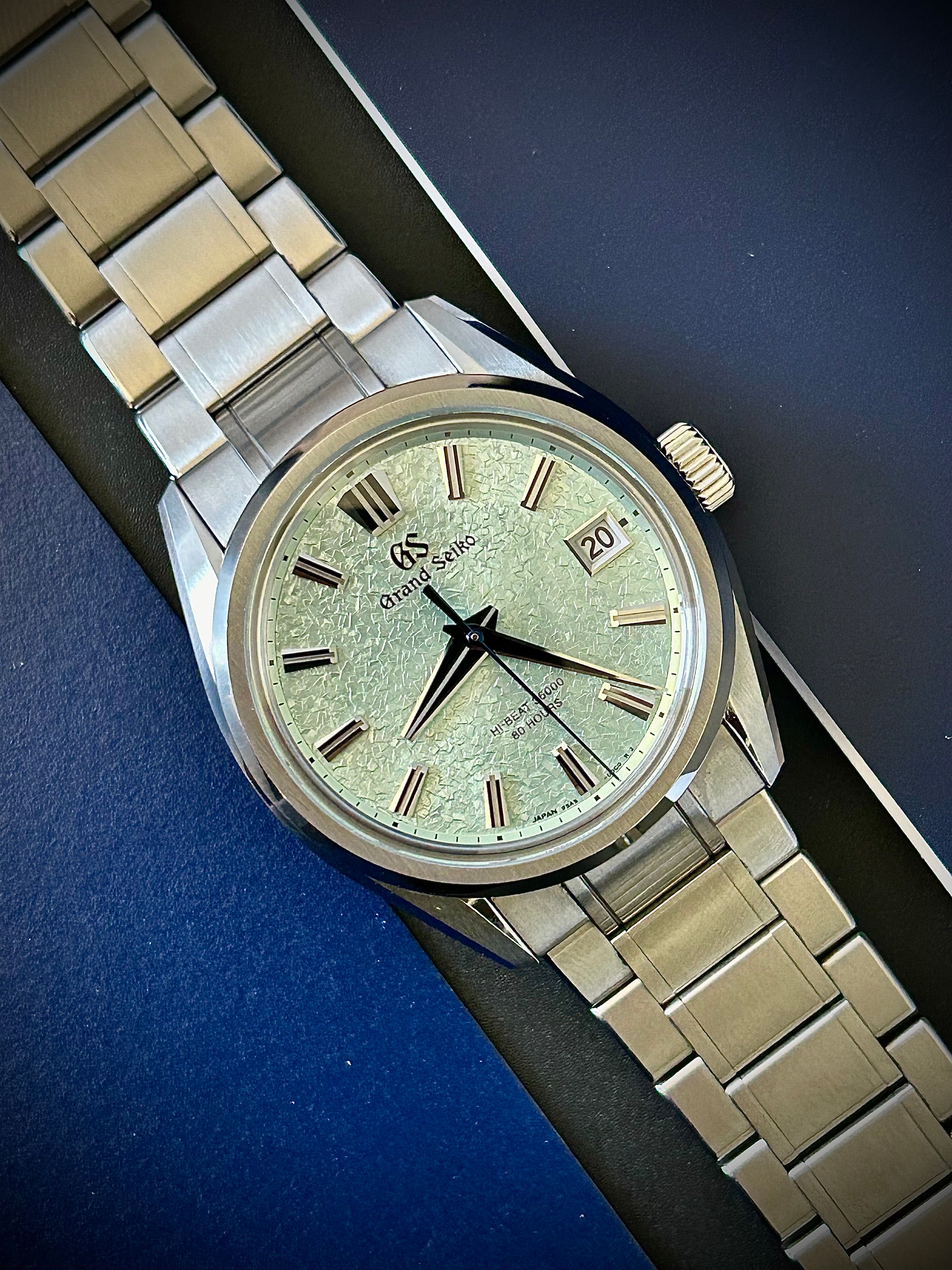 2024 GRAND SEIKO EVOLUTION 9, HI-BEAT, “GENBI VALLEY,” SLGH021, FULL SET, INC GST