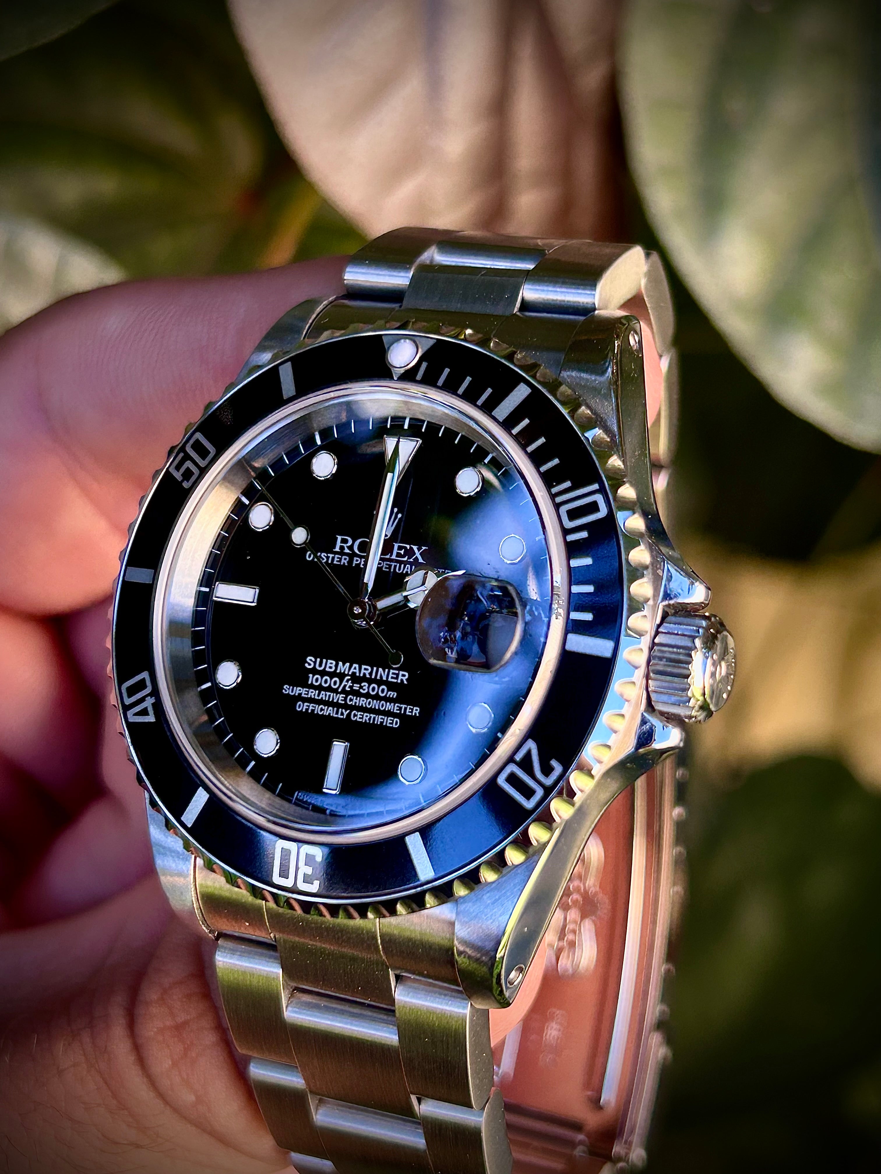 1996 ROLEX SUBMARINER DATE, 16610, 2023 RSC SERVICE, INC GST