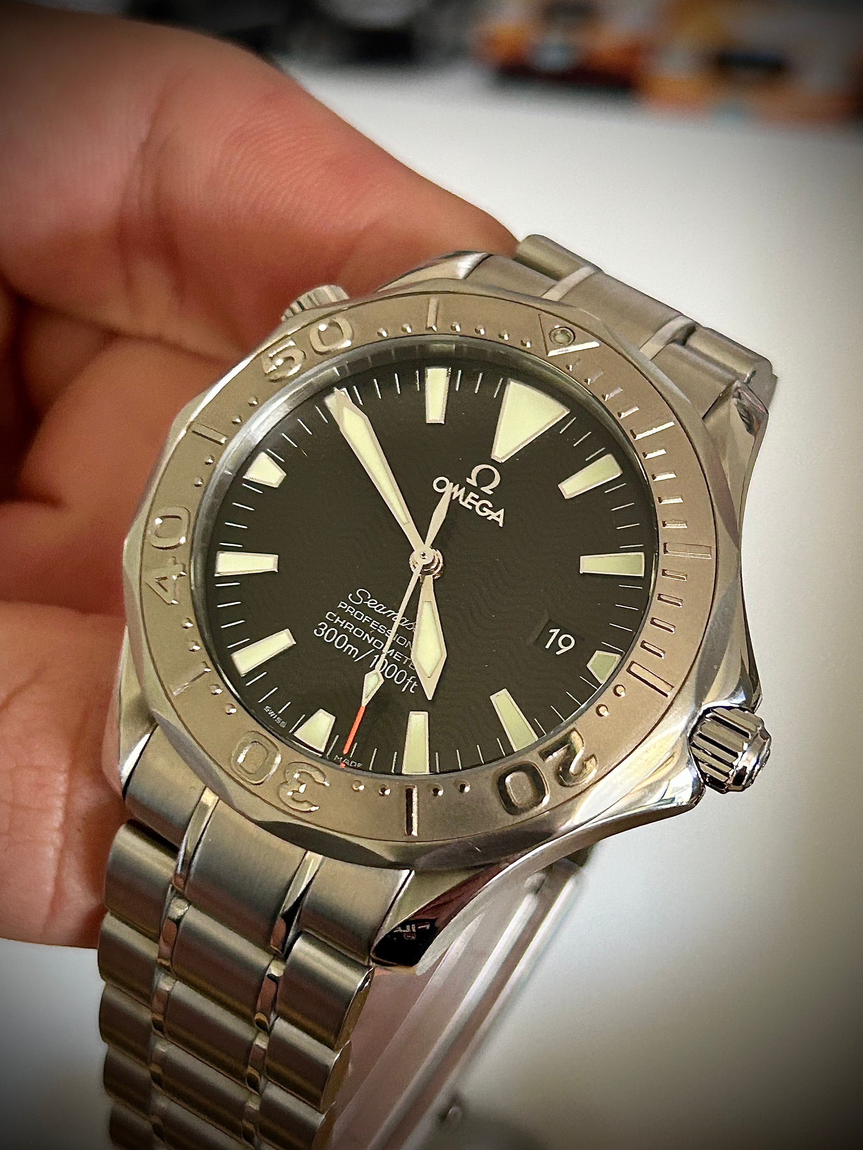 2006 OMEGA SEAMASTER 300, 2230.50, FULLY SERVICED, FULL SET, INC GST