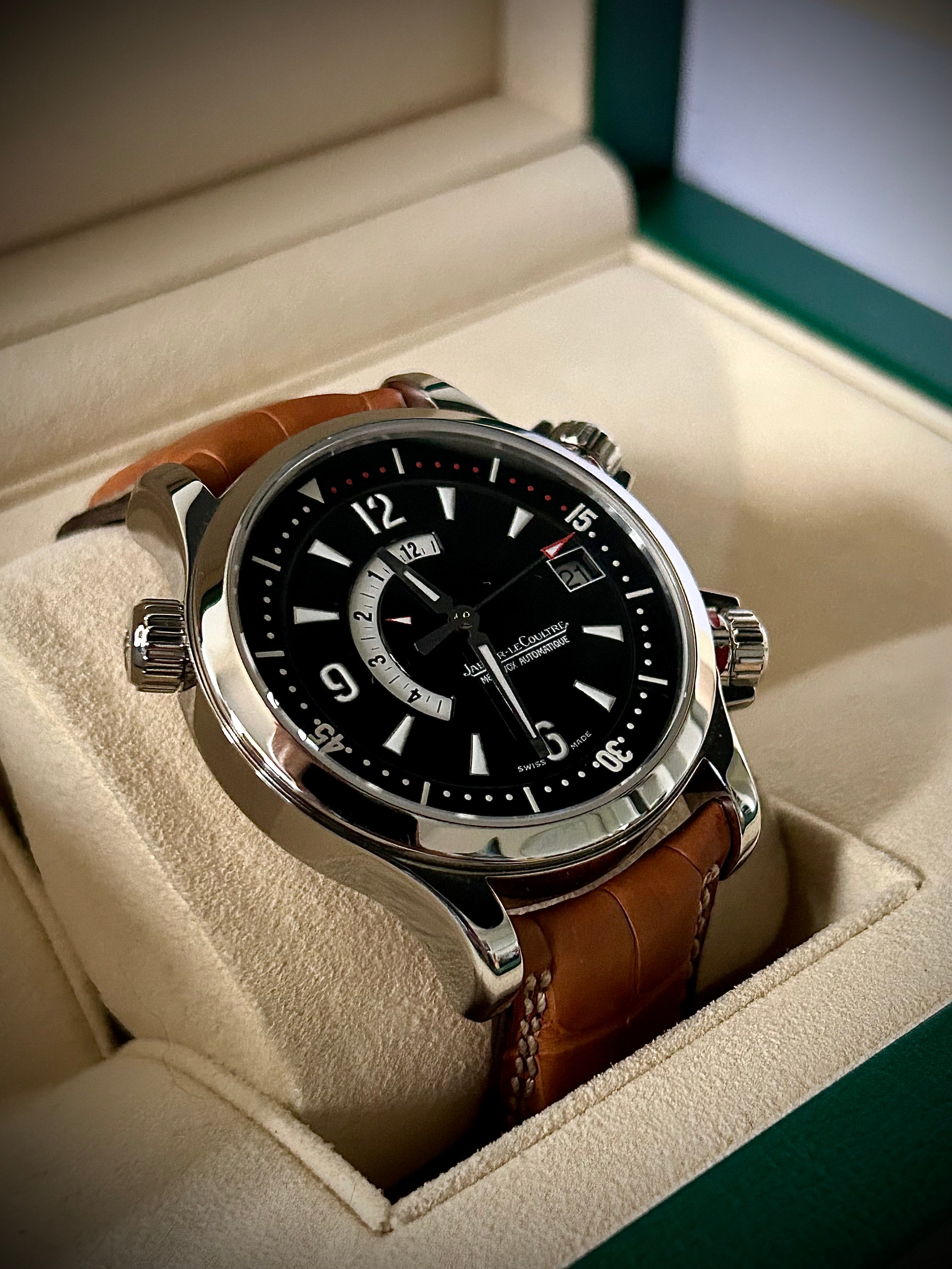 JAEGER-LECOULTRE MASTER COMPRESSOR MEMOVOX 146.8.97, WATCH AND PAPERS, INC GST