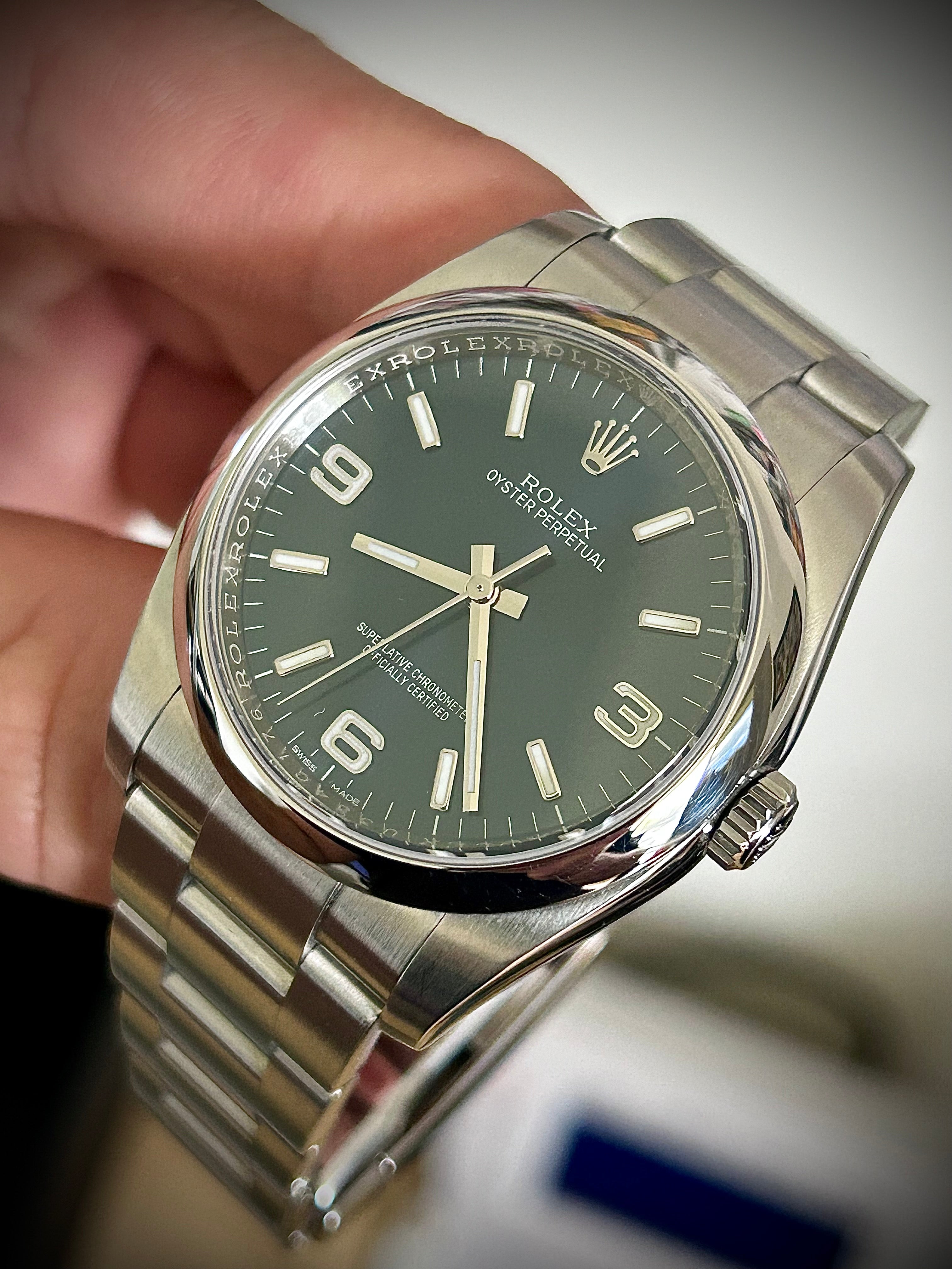 2018 ROLEX OYSTER PERPETUAL 36, FULL SET, INC GST