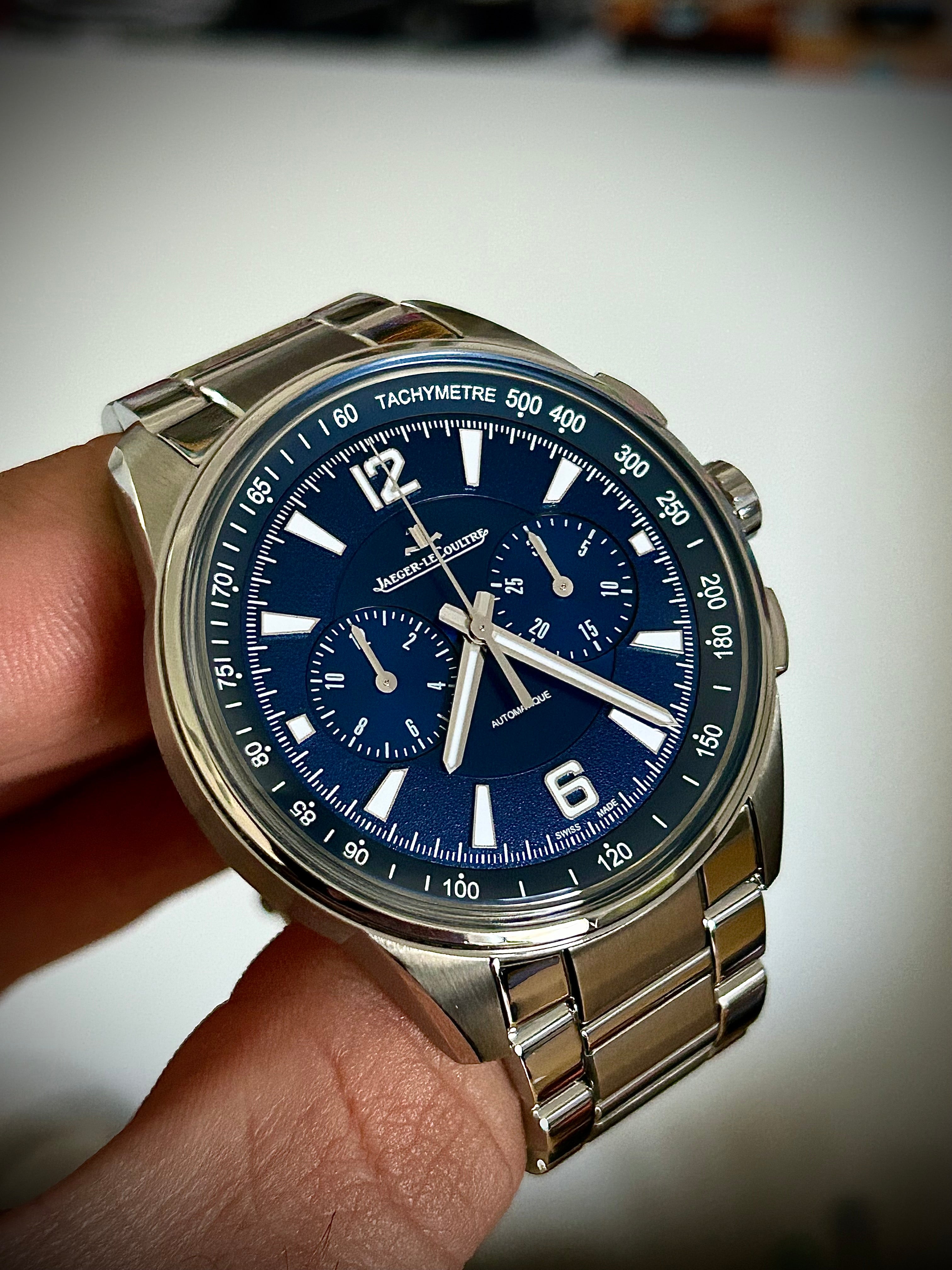 2022 JAEGER-LECOULTRE POLARIS CHRONOGRAPH, Q9028180,  FULL SET, INC GST