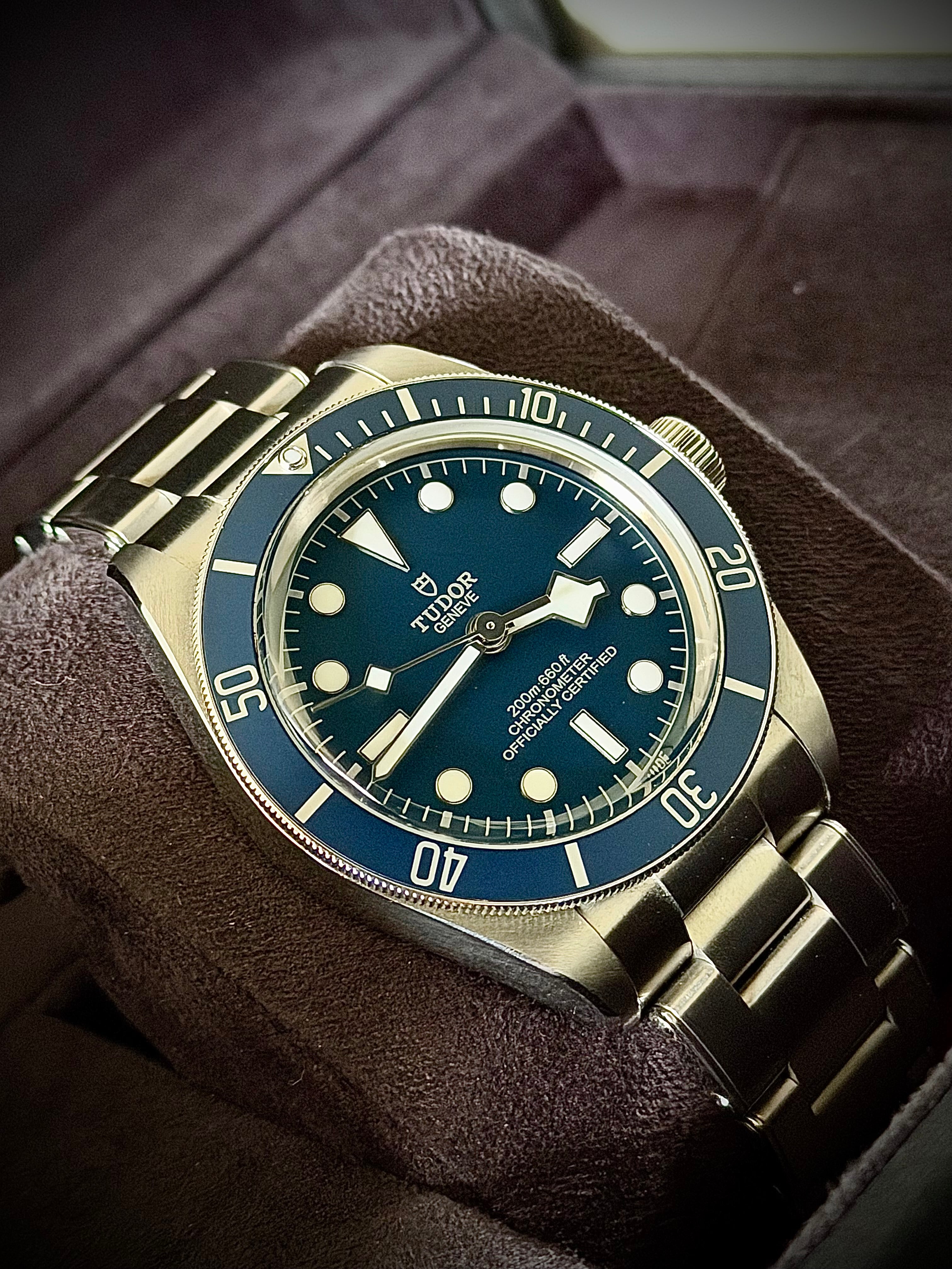 2020 TUDOR BLACK BAY 58, 79030B, BLUE DIAL, FULL SET, INC GST