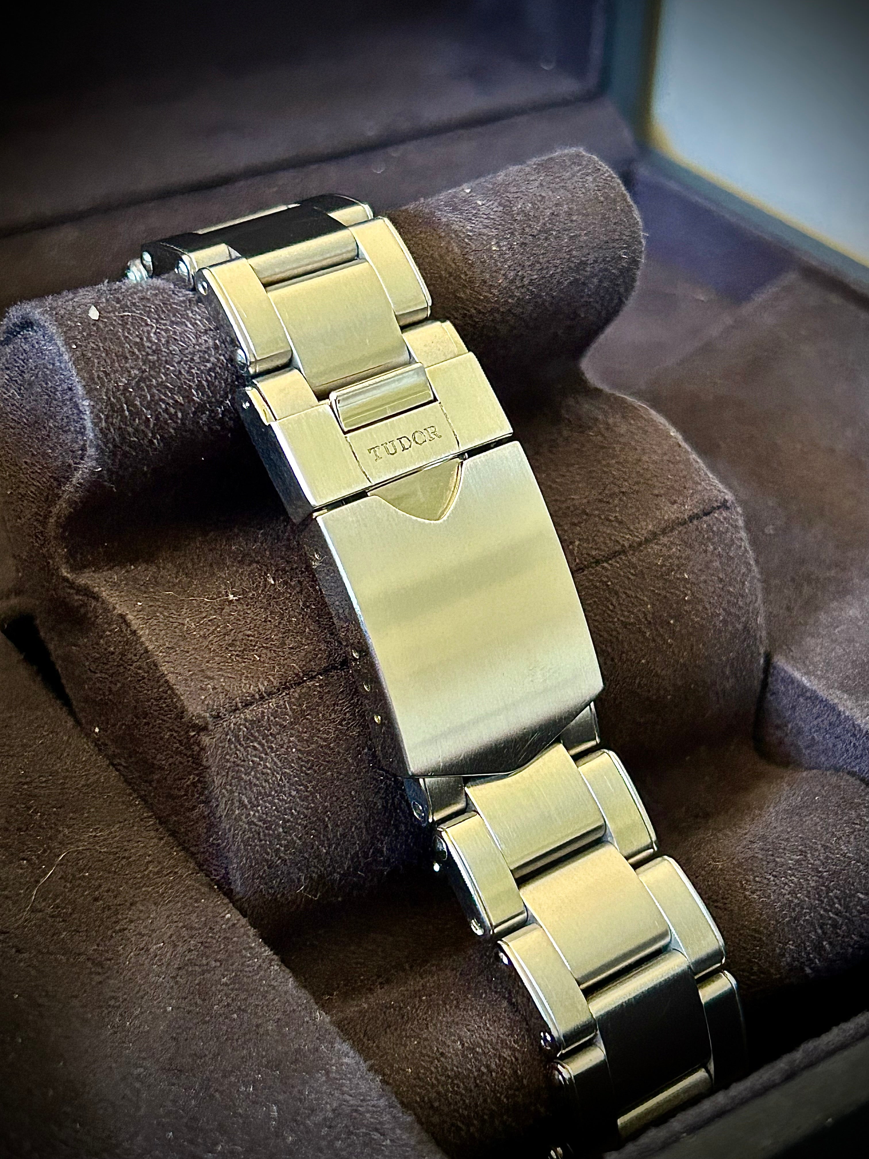 2021 TUDOR BLACK CHRONO REVERSE PANDA, FULL SET, INC GST