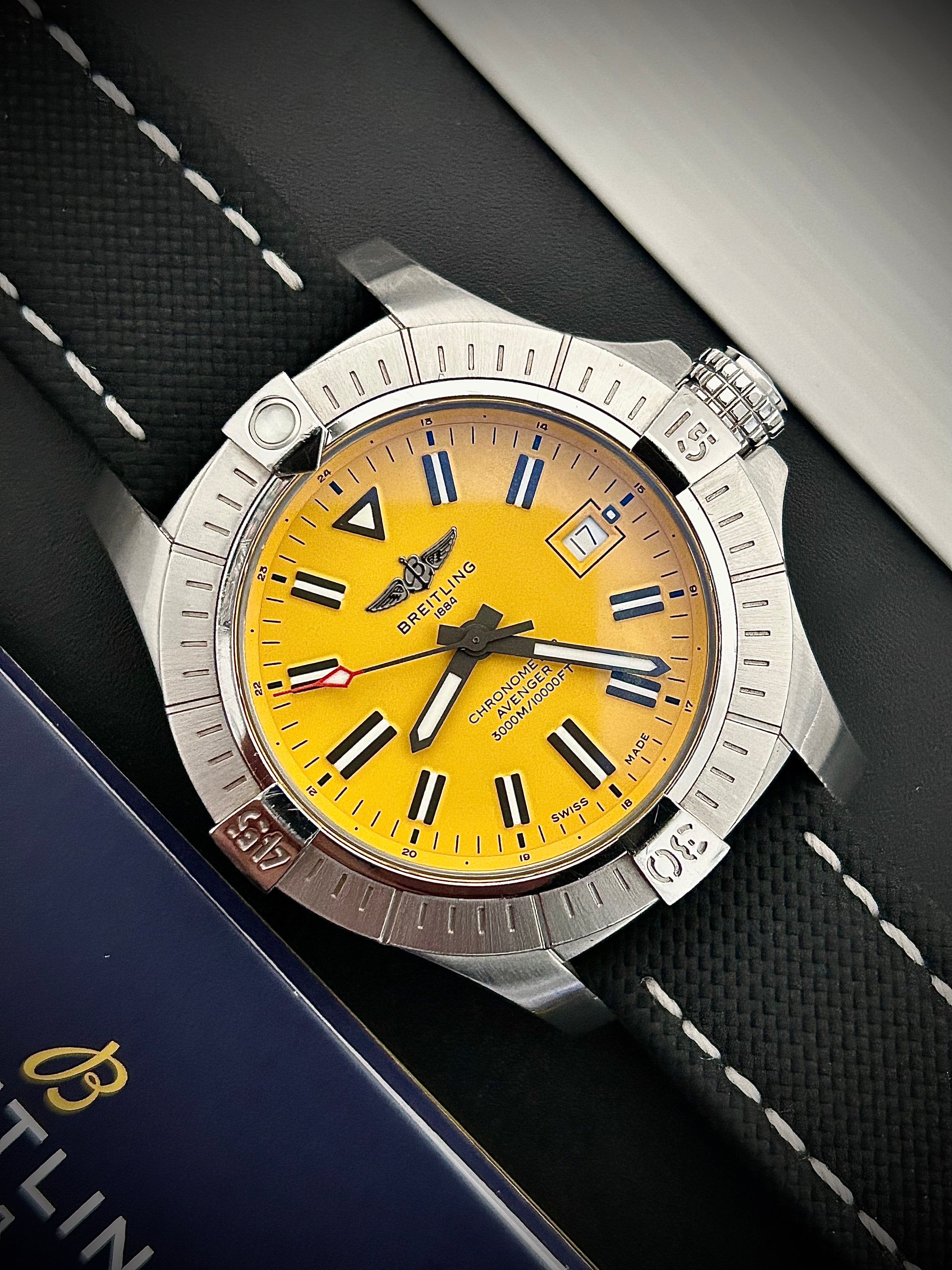 2023 BREITLING AVENGER SEAWOLF 45MM, FULL SET, INC GST