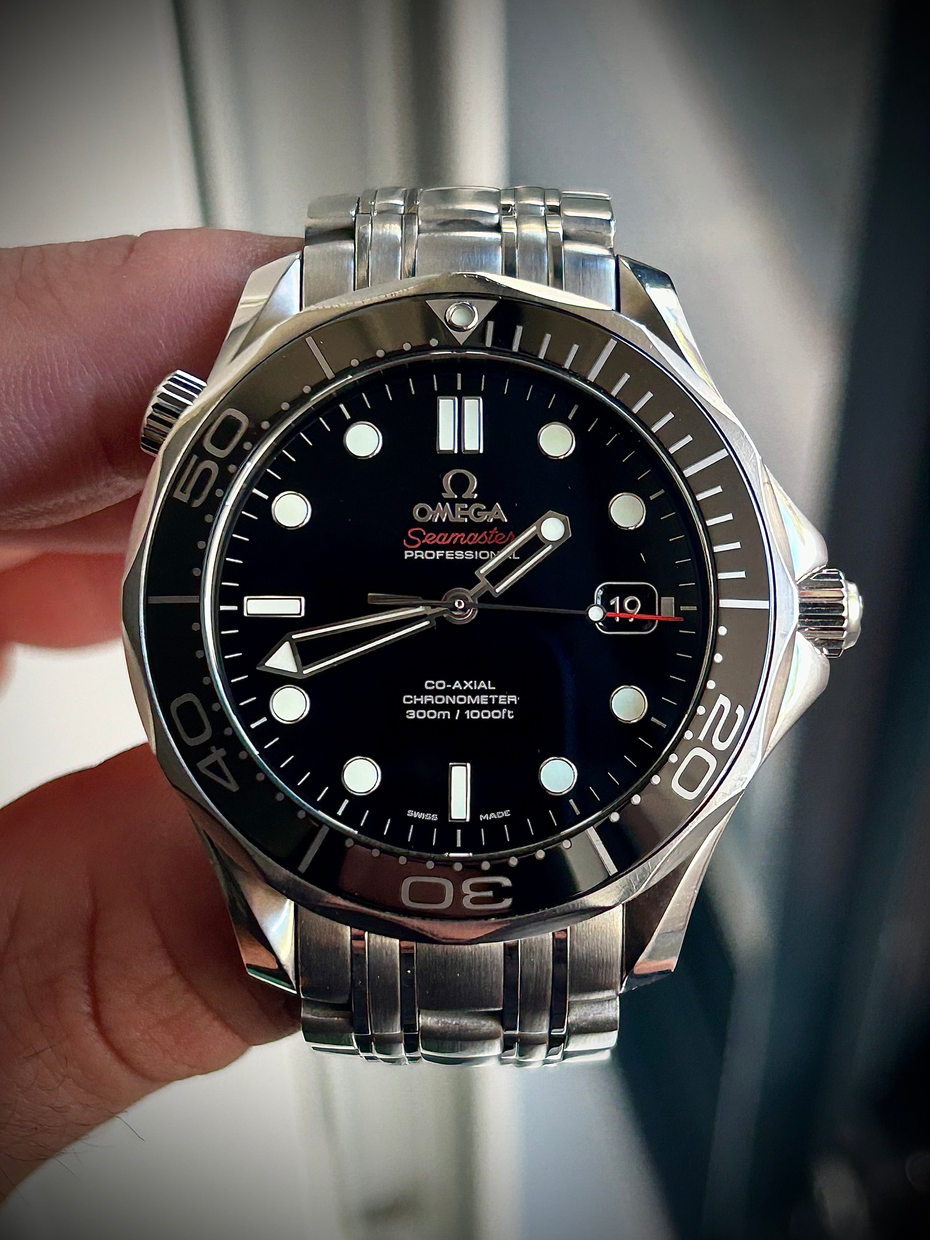 2019 OMEGA SEAMASTER 300, FULL SET, INC GST