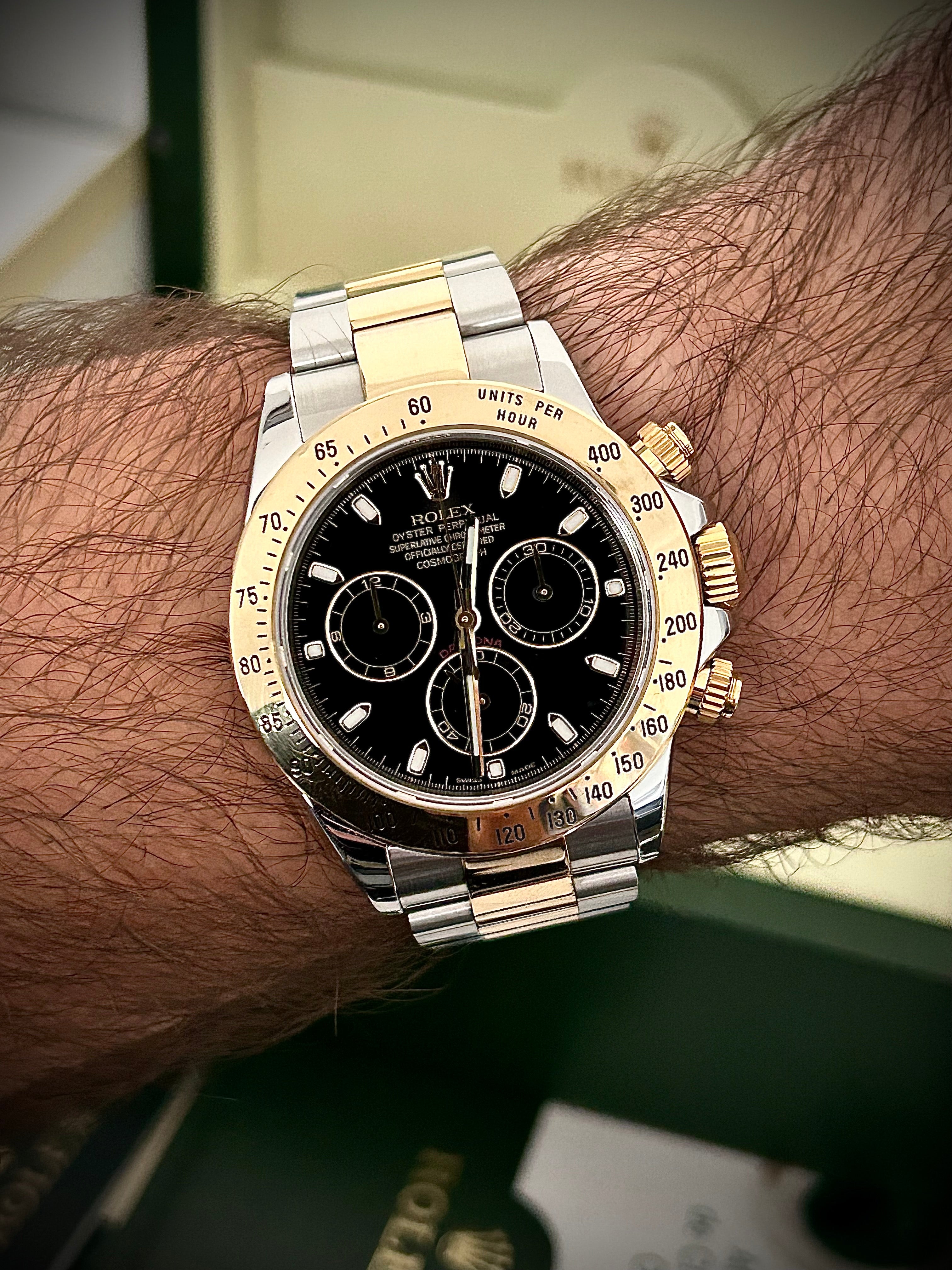 2005 ROLEX COSMOGRAPH DAYTONA, 116523, FULL SET, INC GST