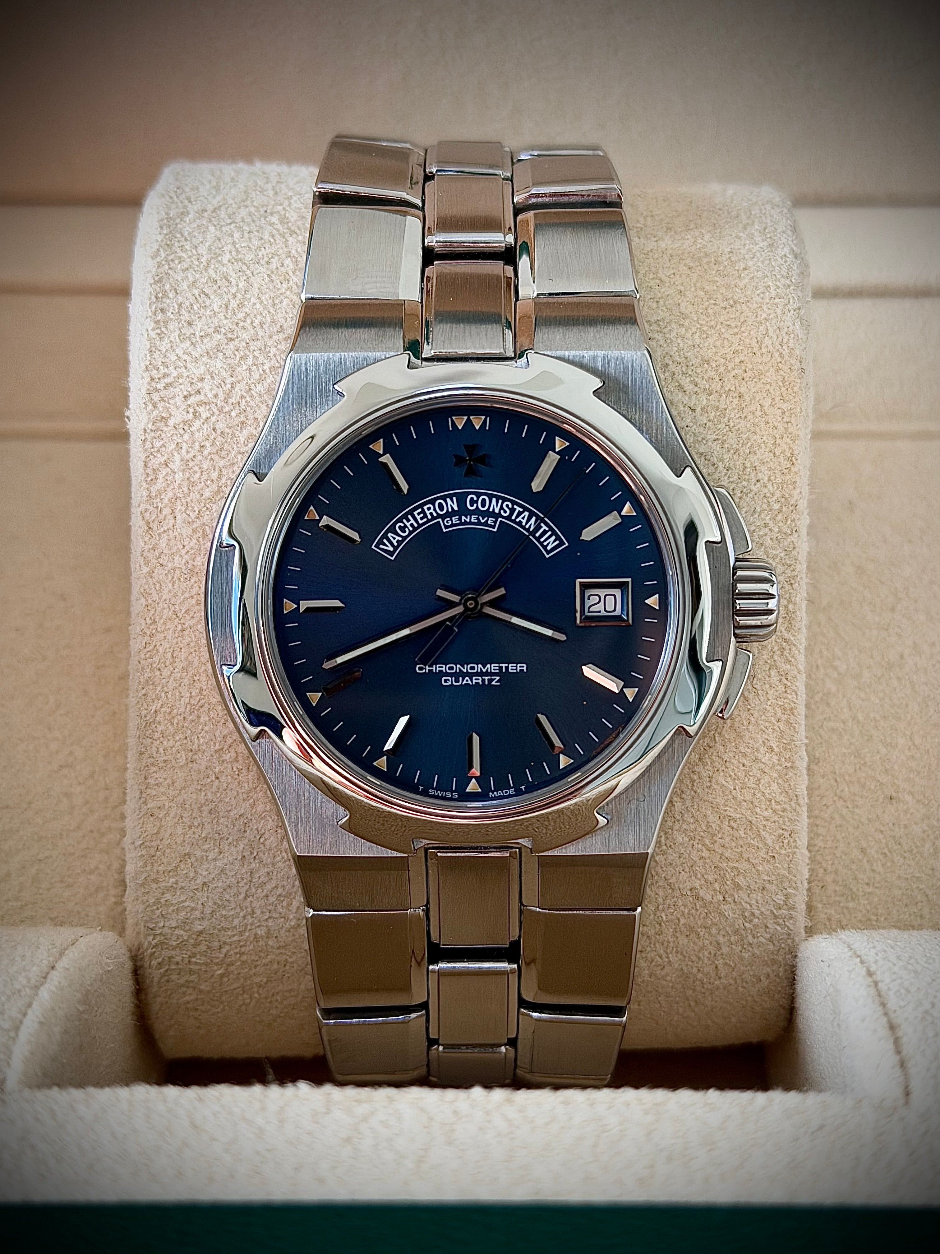 VACHERON CONSTANTIN OVERSEAS QUARTZ, 72040/423A, WATCH ONLY, INC GST