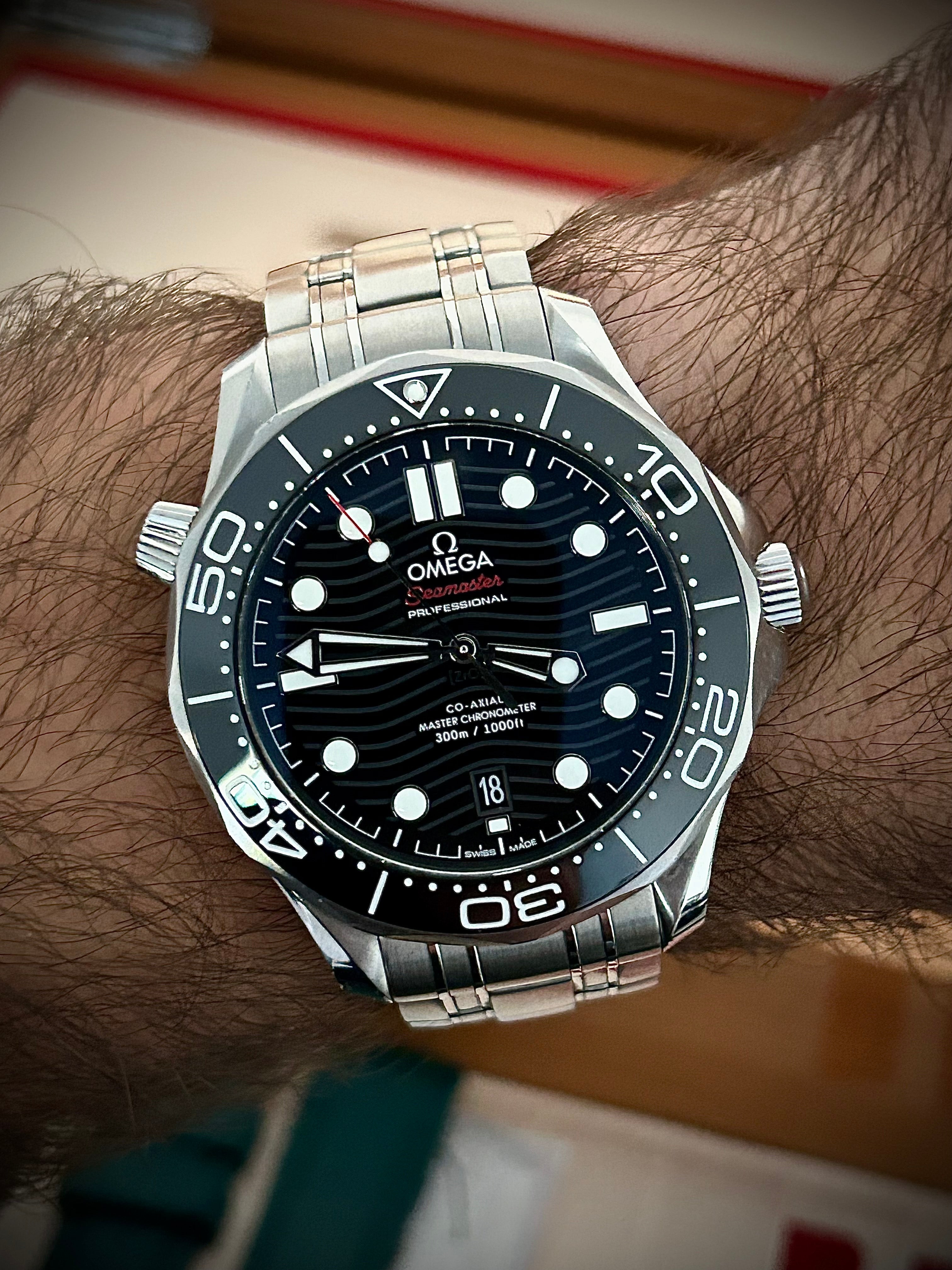 2021 OMEGA SEAMASTER 300, FULL SET, INC GST