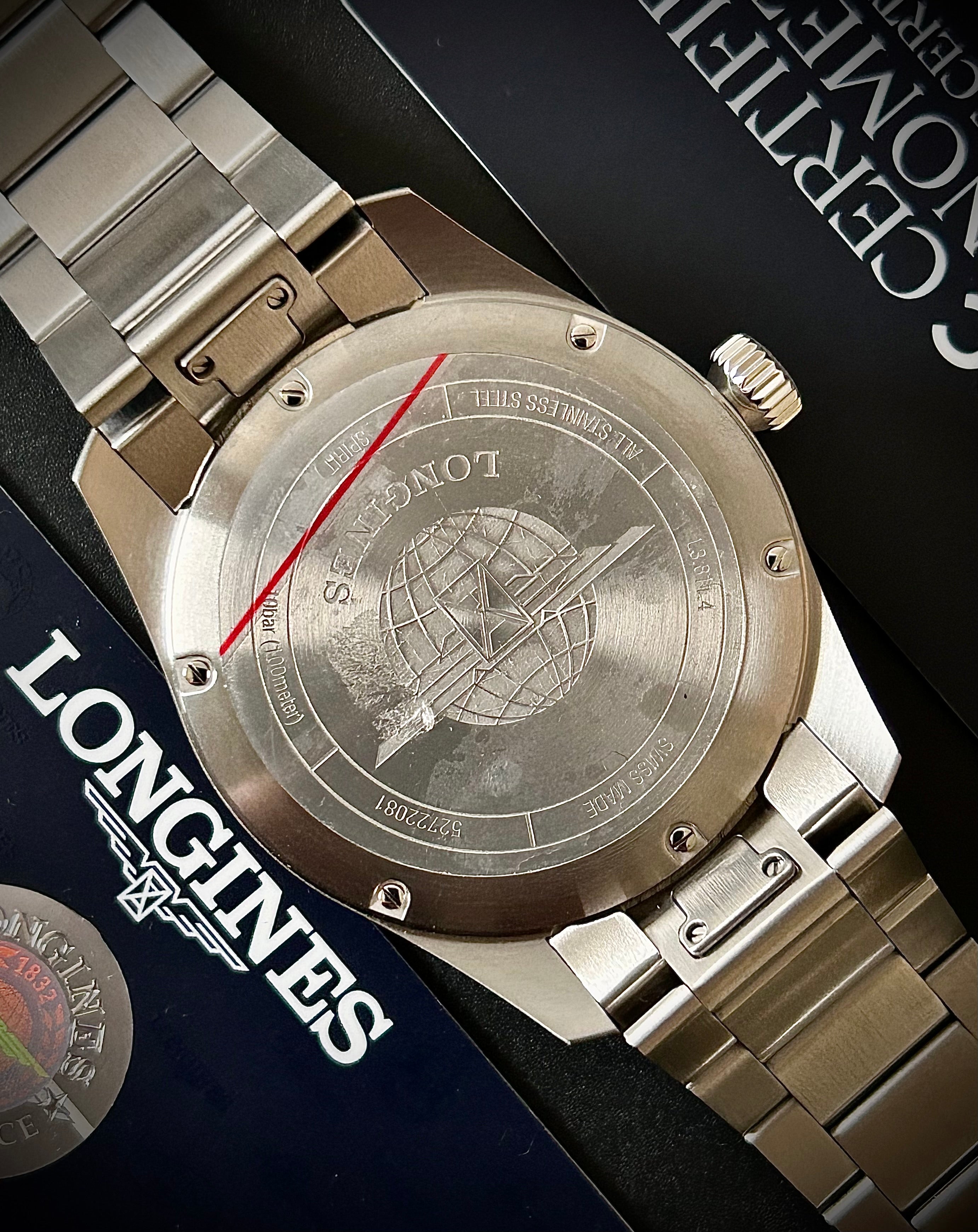 2025 LONGINES SPIRIT, GREEN DIAL, BRAND NEW, FULL SET, INC GST