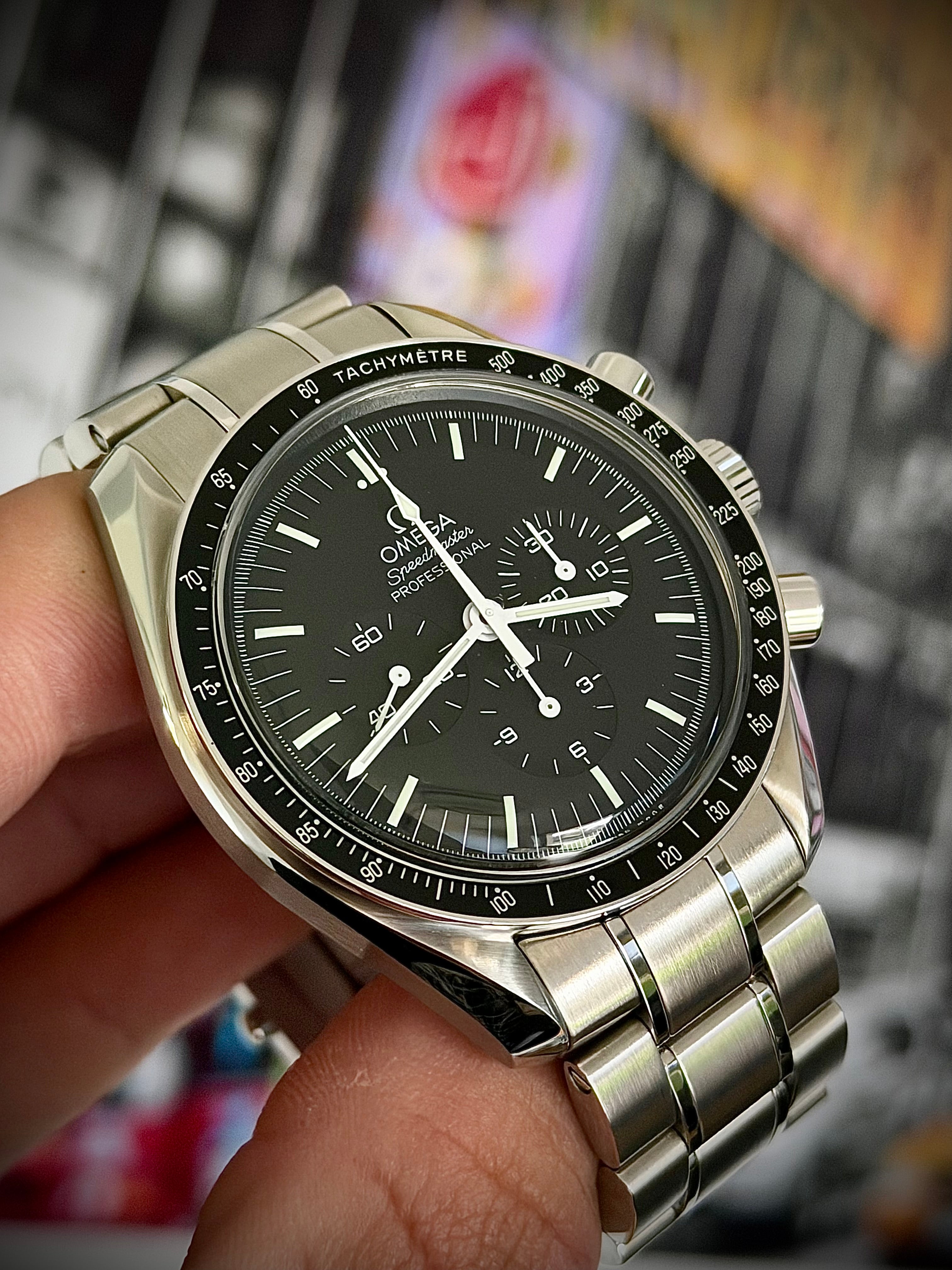 2021 OMEGA SPEEDMASTER PROFESSIONAL MOONWATCH, FULL SET, INC GST