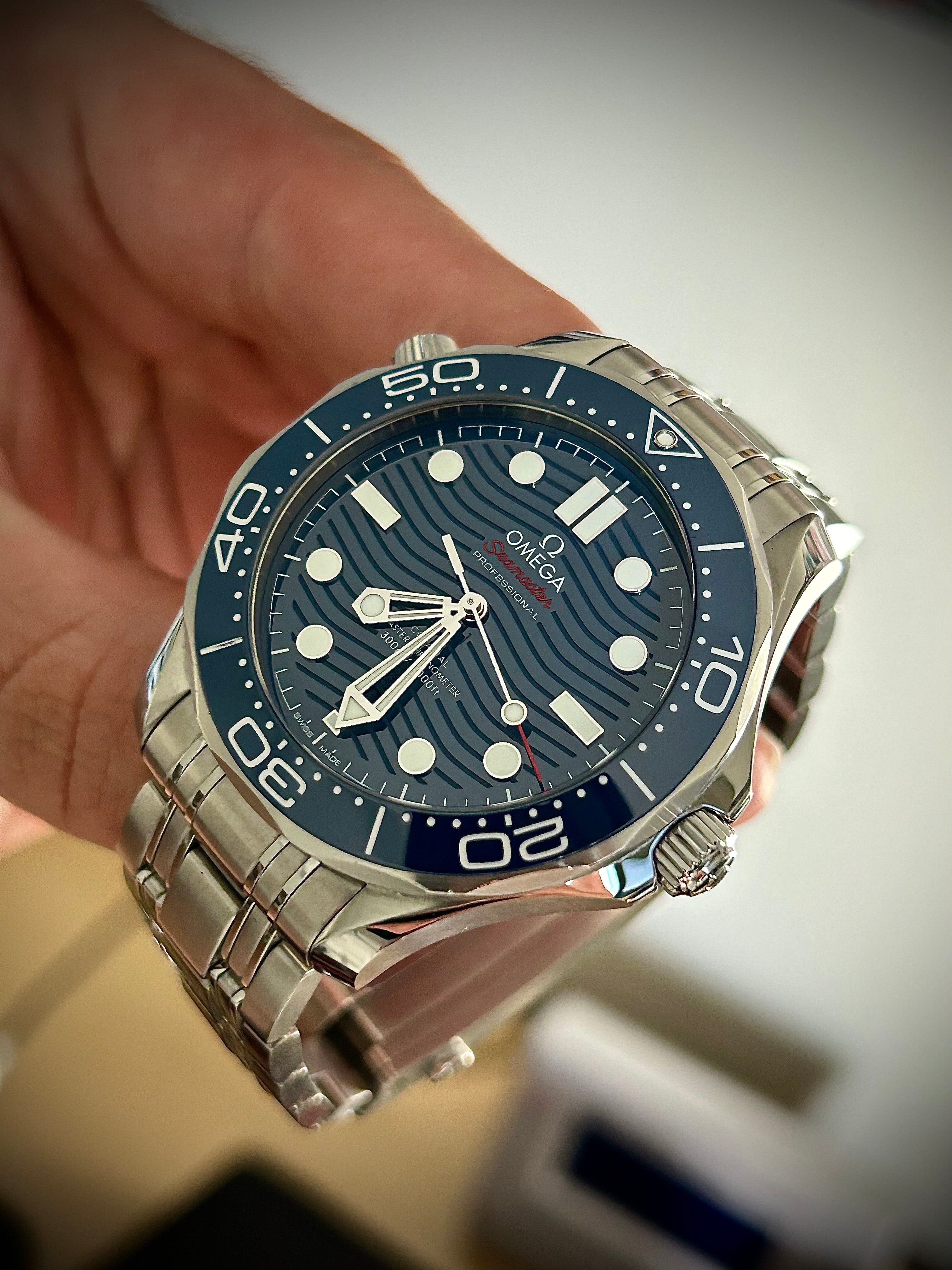 2021 OMEGA SEAMASTER 300, FULL SET, INC GST