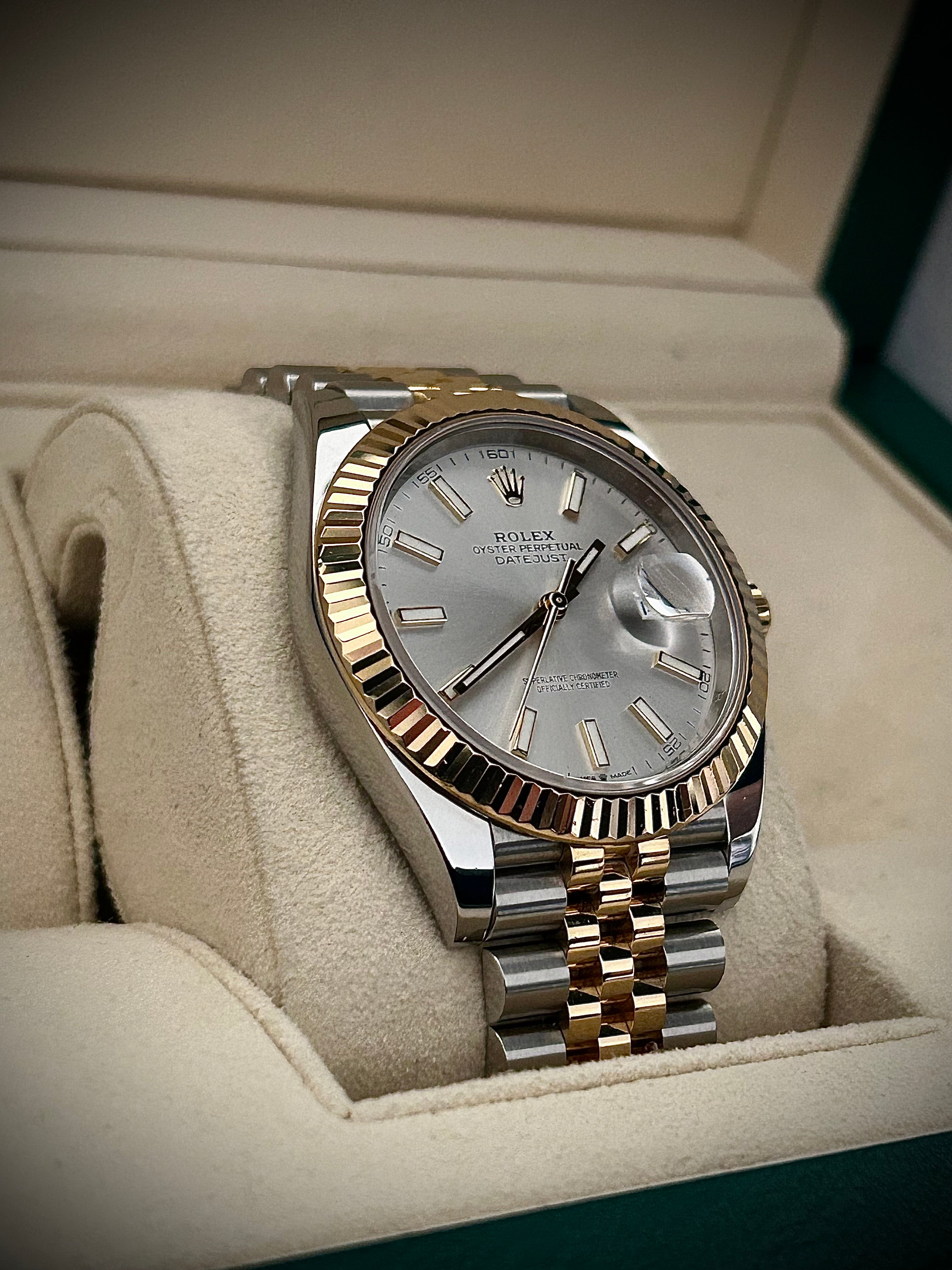 2022 ROLEX DATEJUST 41, 126333, FULL SET, INC GST